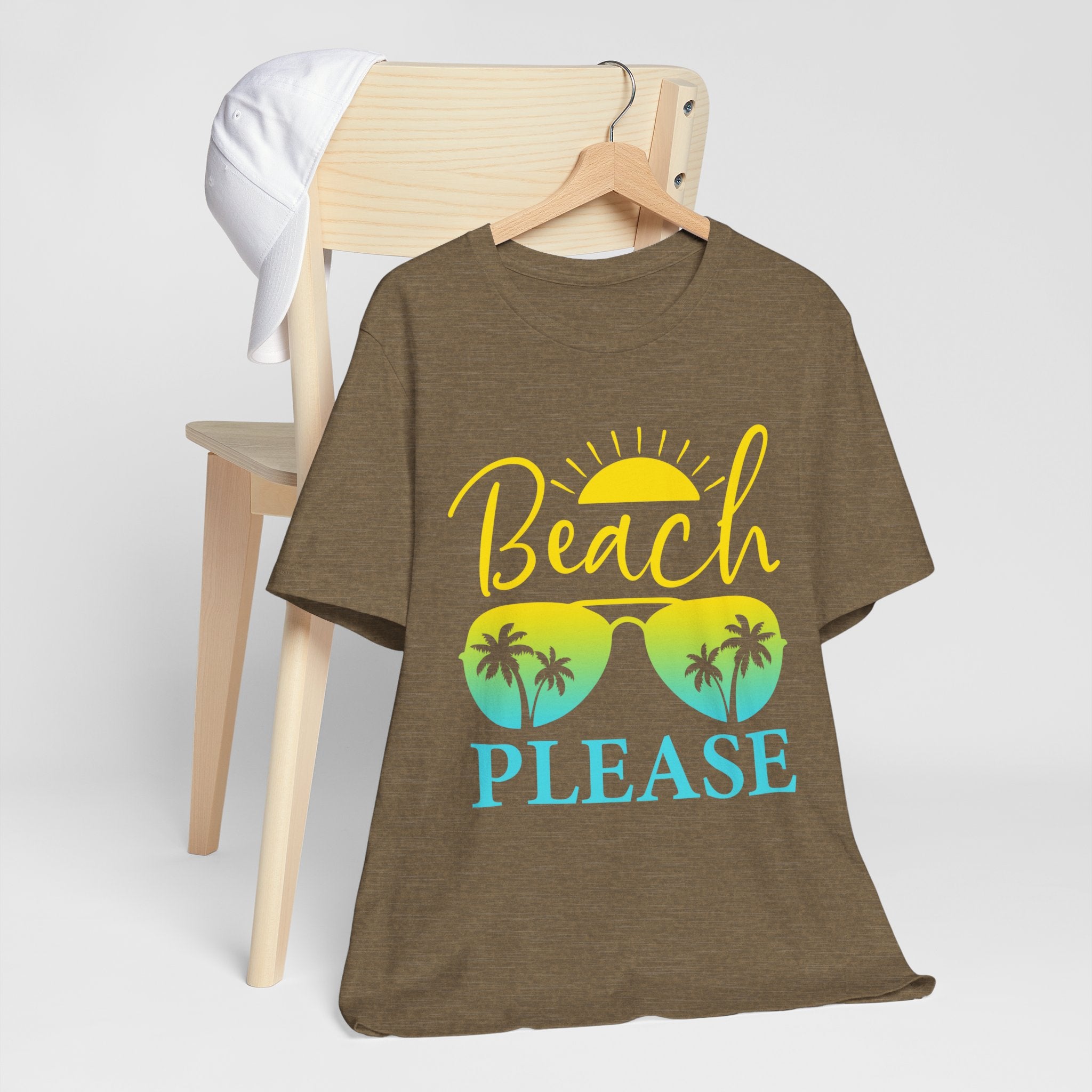 Plage s’il vous plaît Tee unisexe 