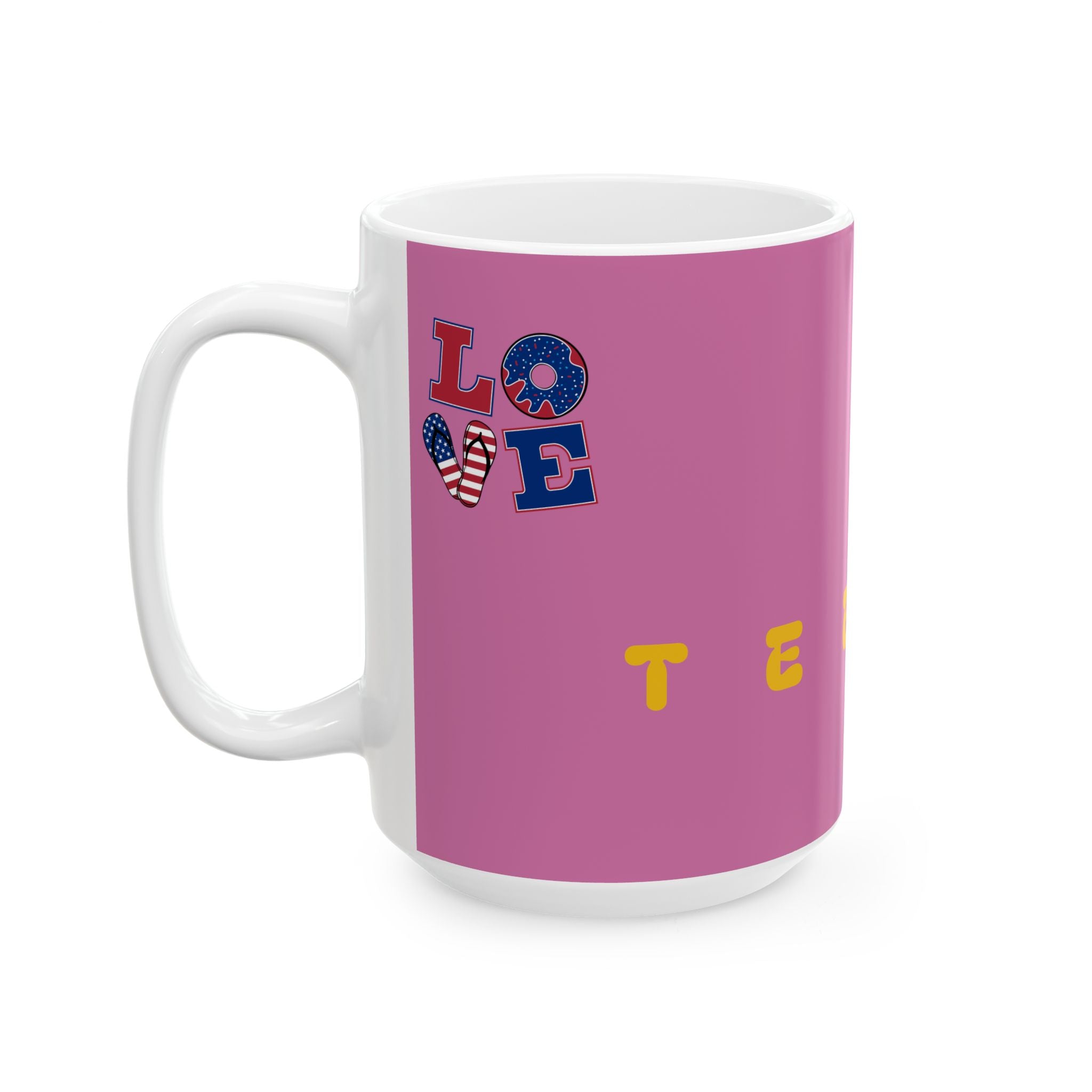 Mug Love Tee Ceramic Mug 11oz 15oz