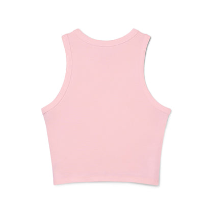 Women's day walk Micro Rib Racer Tank Top