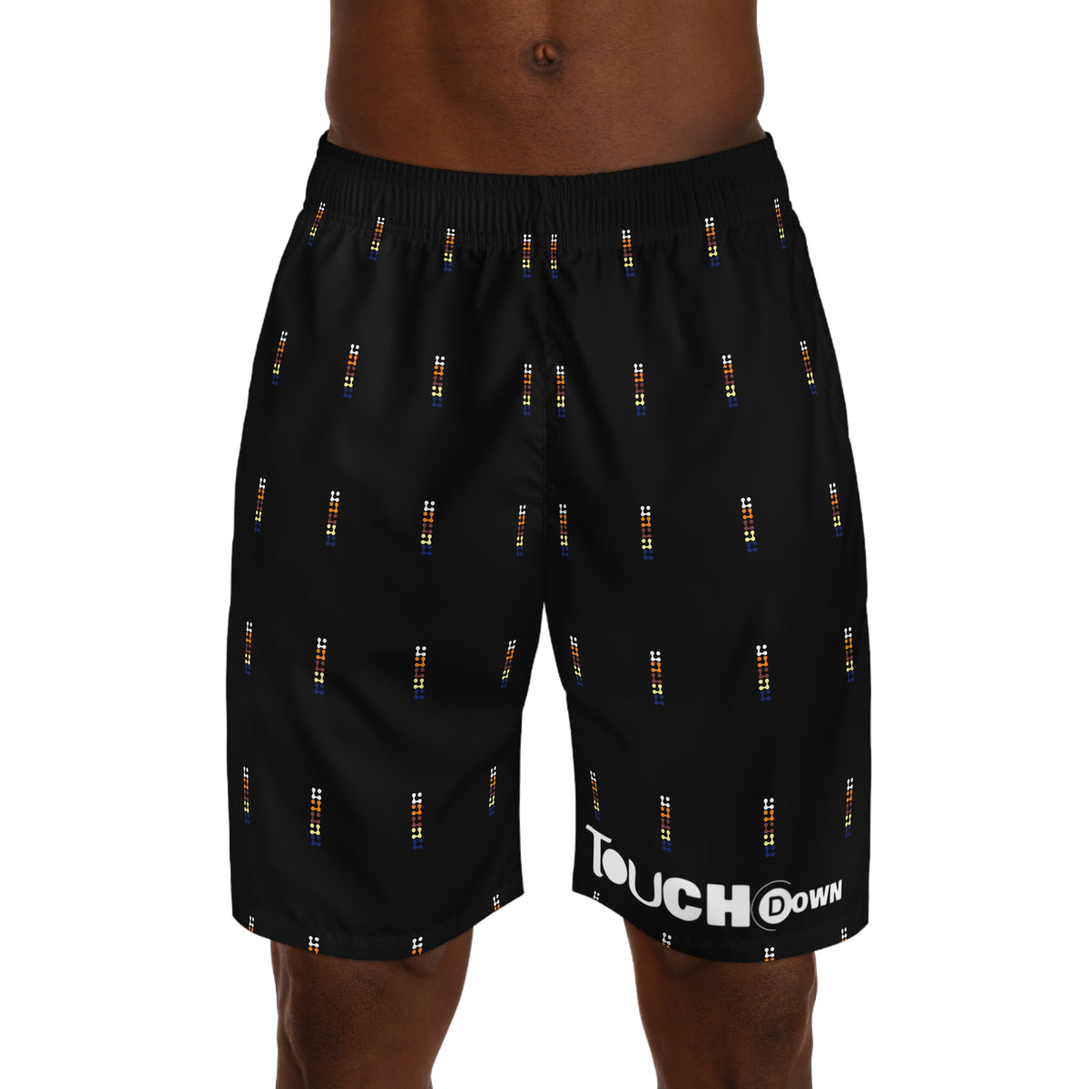 Touchdown Men's Jogger Shorts - Sportswear for Game Day, Athletic Comfort, Casual Wear, Summer Style, Outdoor Activities