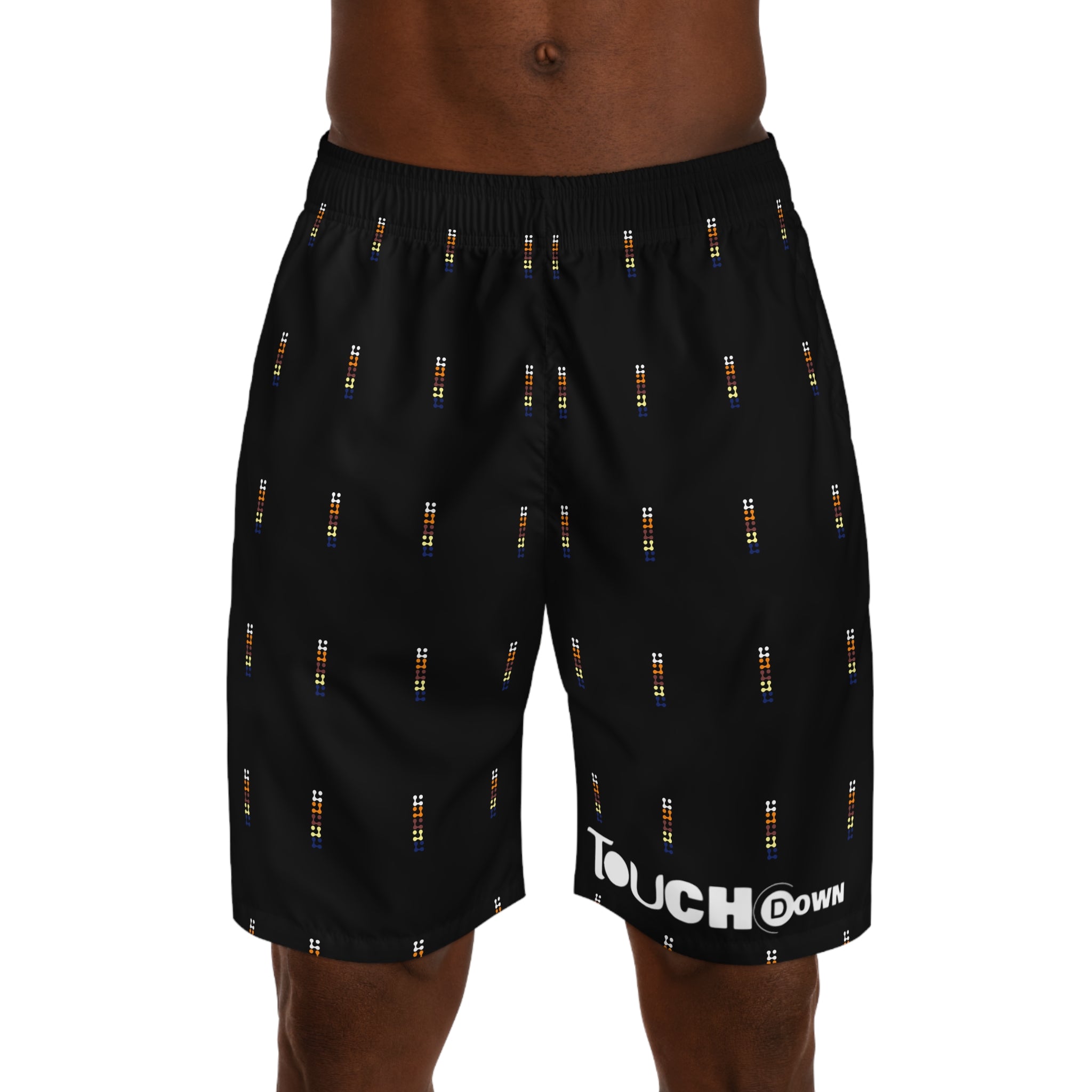 Touchdown Men's Jogger Shorts - Sportswear for Game Day, Athletic Comfort, Casual Wear, Summer Style, Outdoor Activities