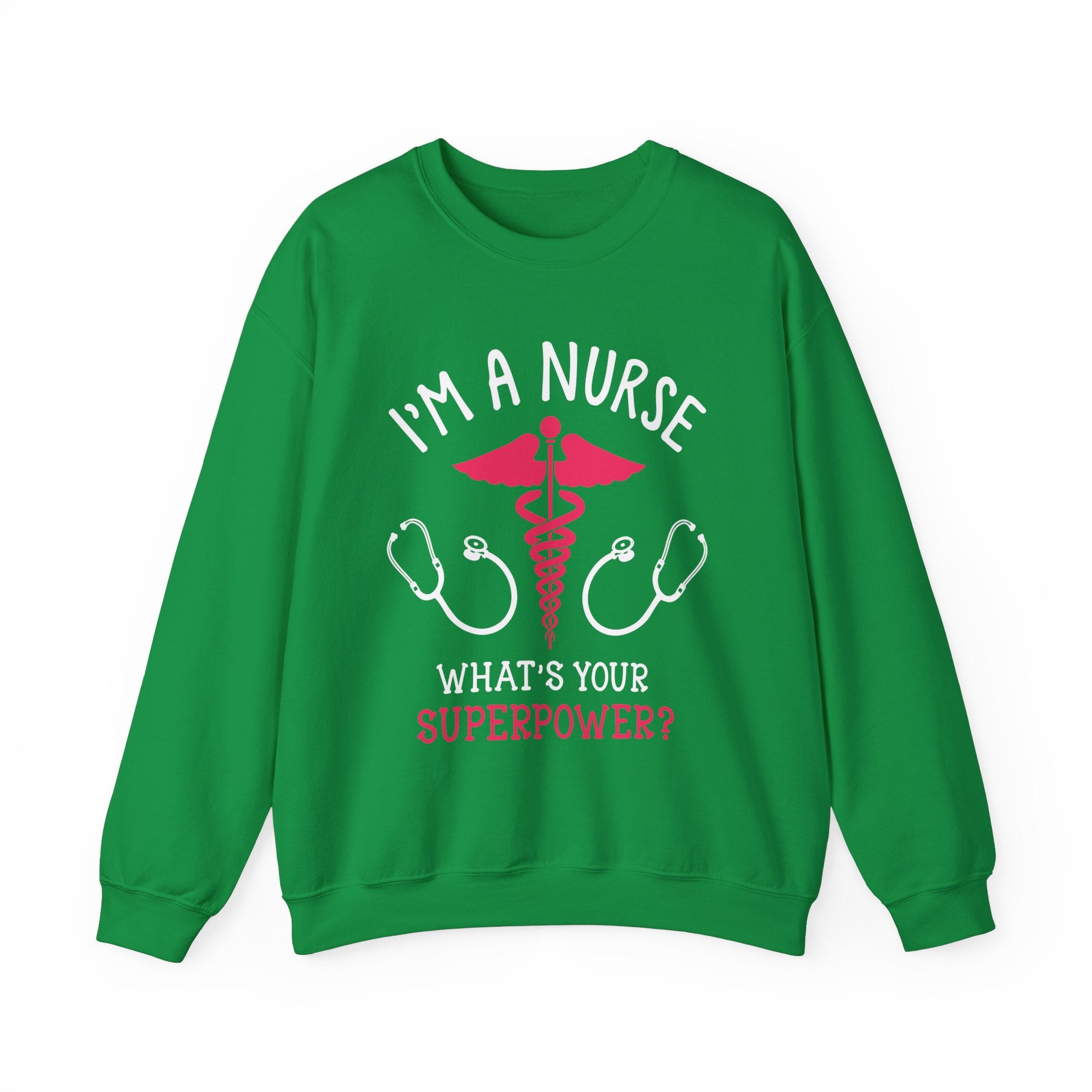 Je suis un sweat-shirt unisexe infirmière 