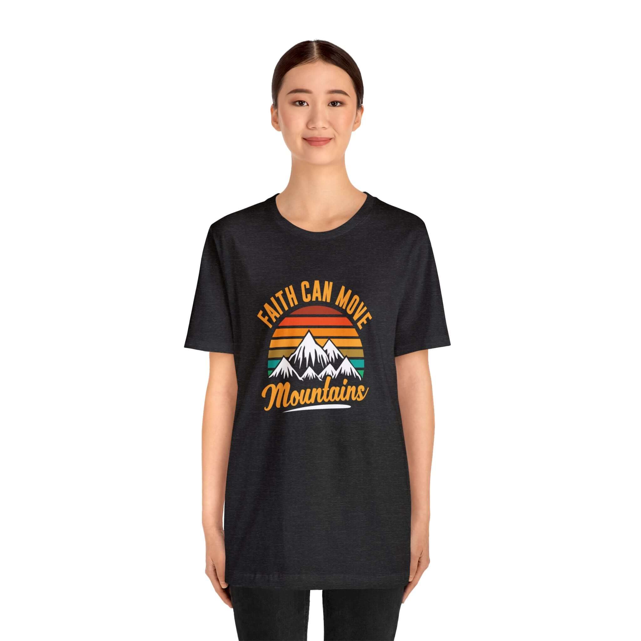 Faith Can Move Mountains Unisex Tee - RC’nSONS