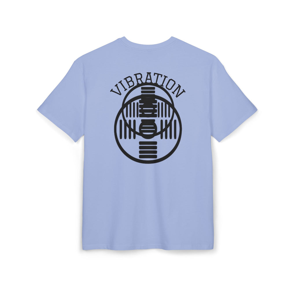 Unisex Vibration Oversized Tee | Comfortable Streetwear, Gym Apparel, Gift for Fitness Lovers, Casual Daily Wear, Graphic Tee