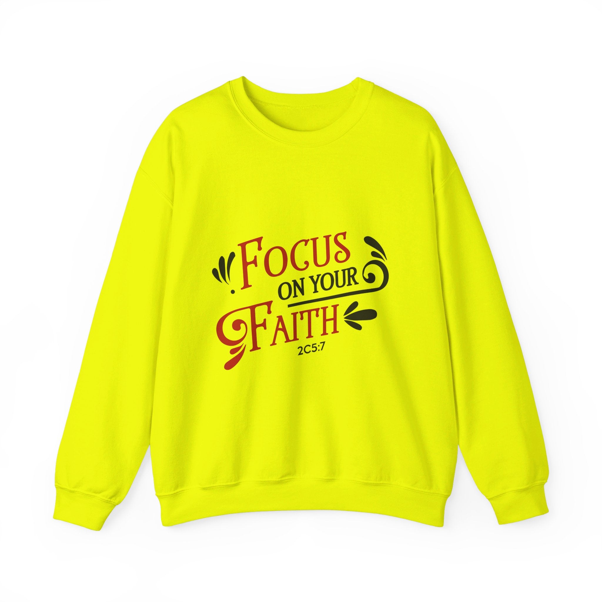 Concentrez-vous sur votre sweat-shirt unisexe foi 