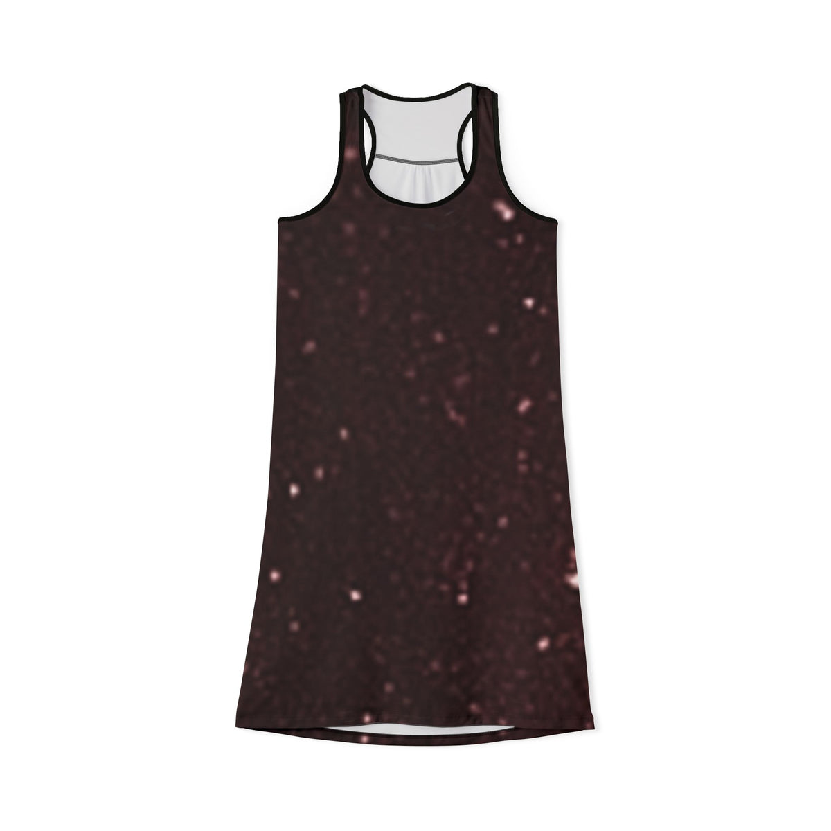 Glamorous Cosmic Racerback Dress, Women's Summer Dress, Stargazer AOP Dress, Casual Party Wear, Perfect for Festivals