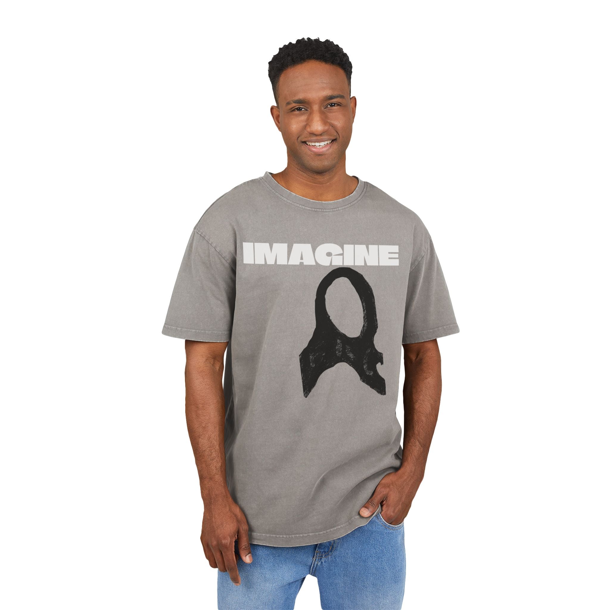 Acid Washed Tee - Imagine Design