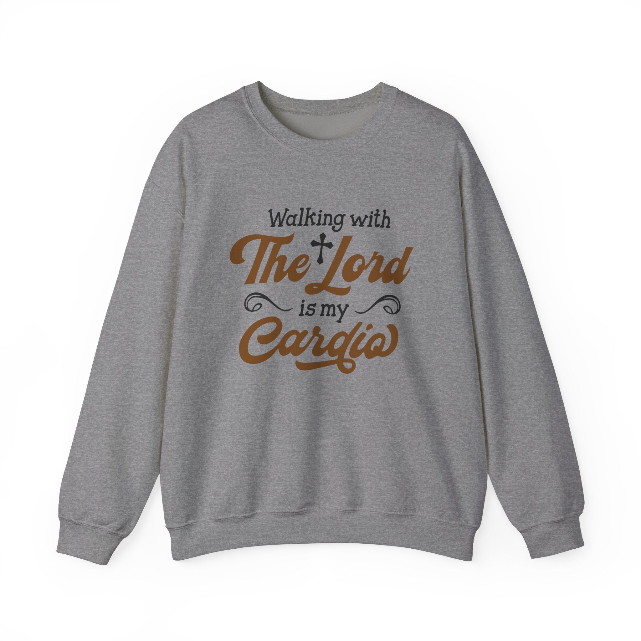 Marcher avec le Seigneur est un sweat-shirt unisexe cardial 