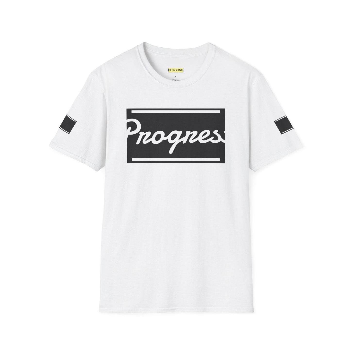 Motivational Unisex Softstyle T-Shirt | Progress Tee, Gift for Teens, Casual Wear, Workout Shirt, Inspirational Apparel Printify