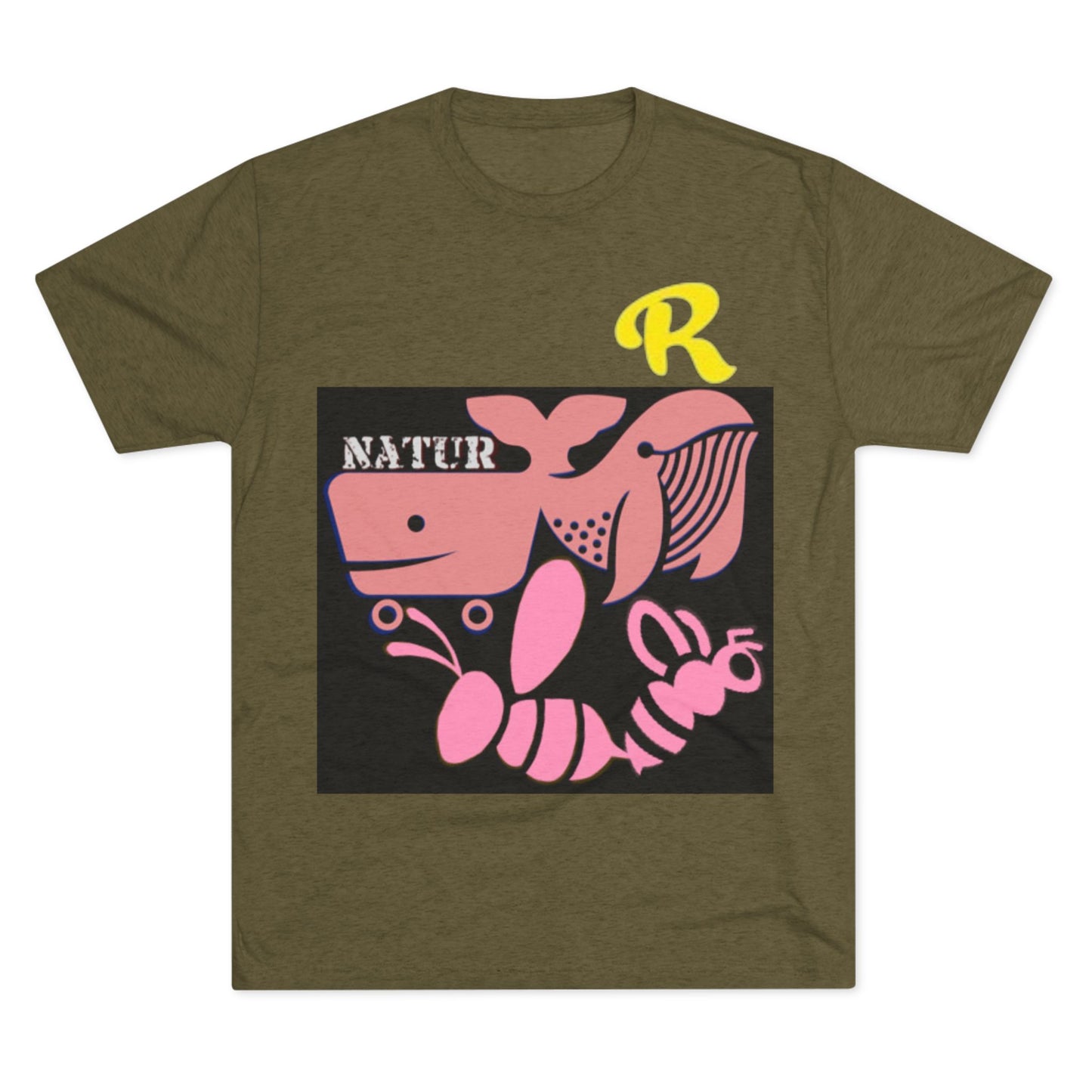 Unisex Tri-Blend Crew Tee - Honey Tee