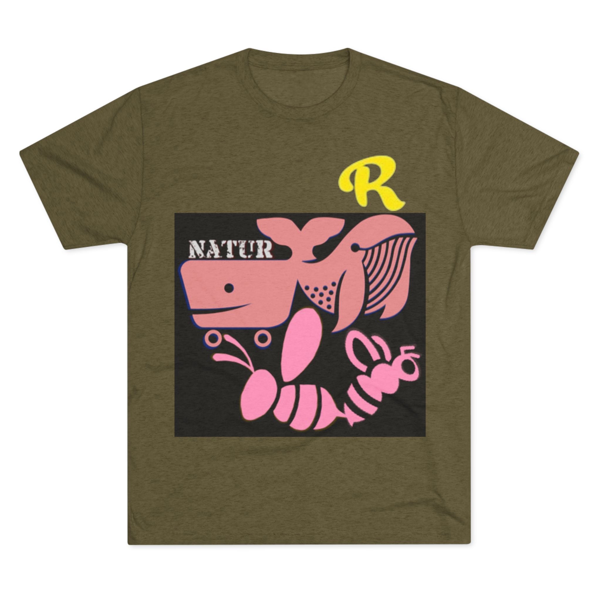 Unisex Tri-Blend Crew Tee - Honey Tee