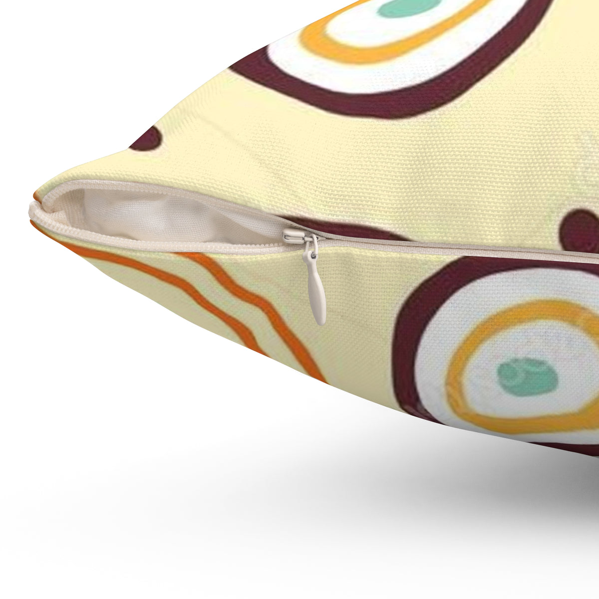 Spun Polyester Square Pillow