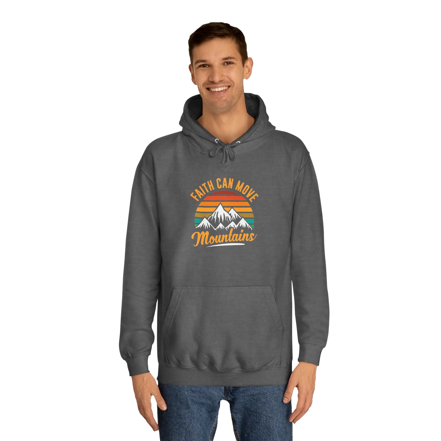 Faith Can Move Mountains Unisex Hoodie