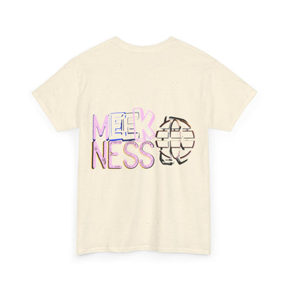 Unisex Heavy Cotton Tee - 'MEEKNESS' Graphic Shirt for Casual Wear