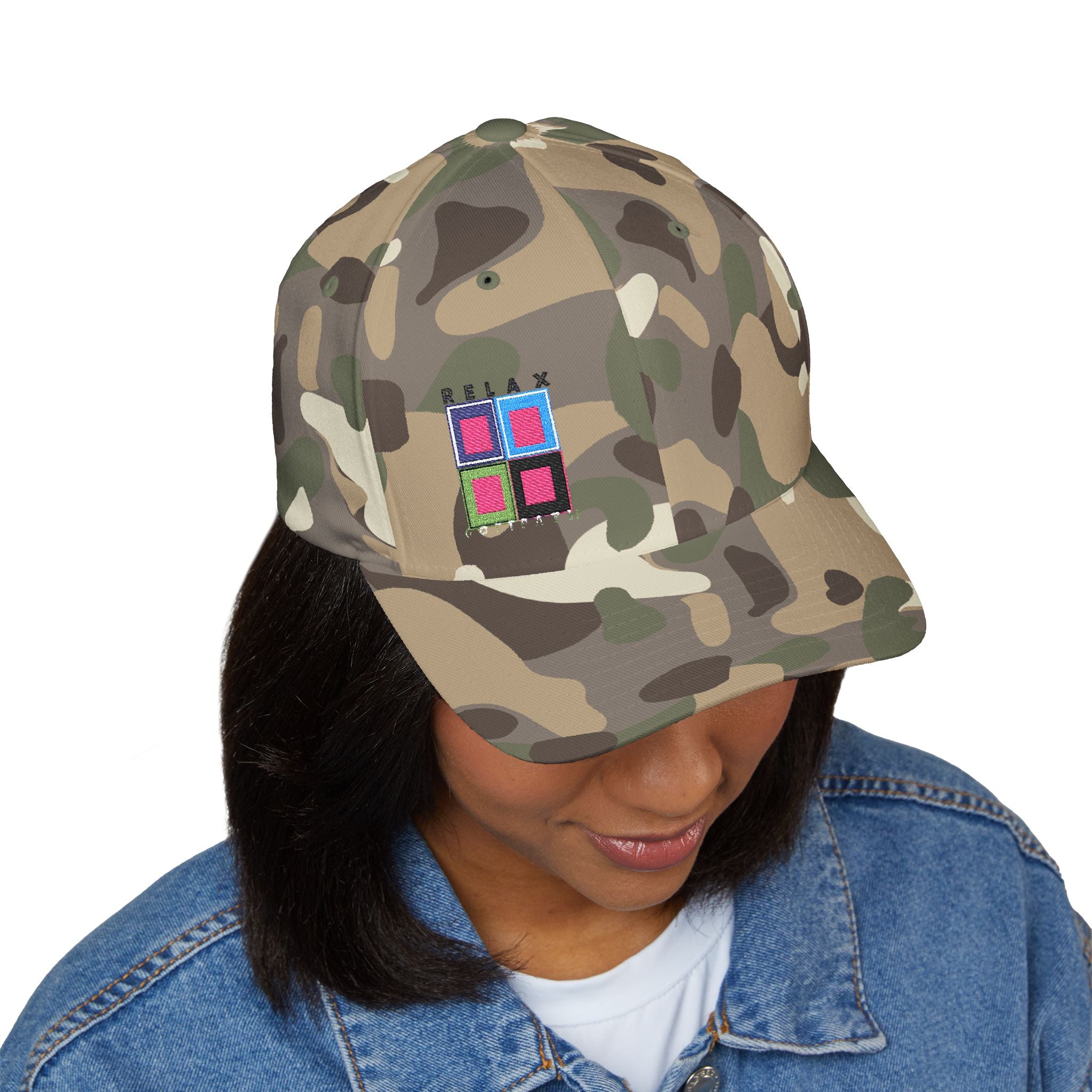 Embroidered Relax Baseball Cap