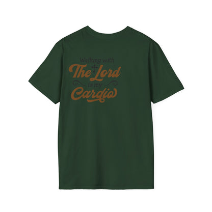 Faith-Inspired Unisex T-Shirt, The Lord is My Cardia, Christian Apparel, Spiritual Gift, Everyday Comfort Wear, Perfect for Church, [...] Printify