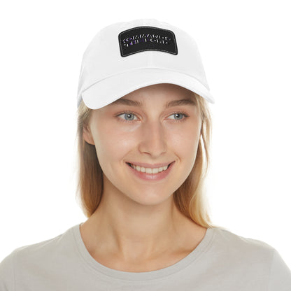 Dad Hat - Kommands The Lord Leather Patch Cap