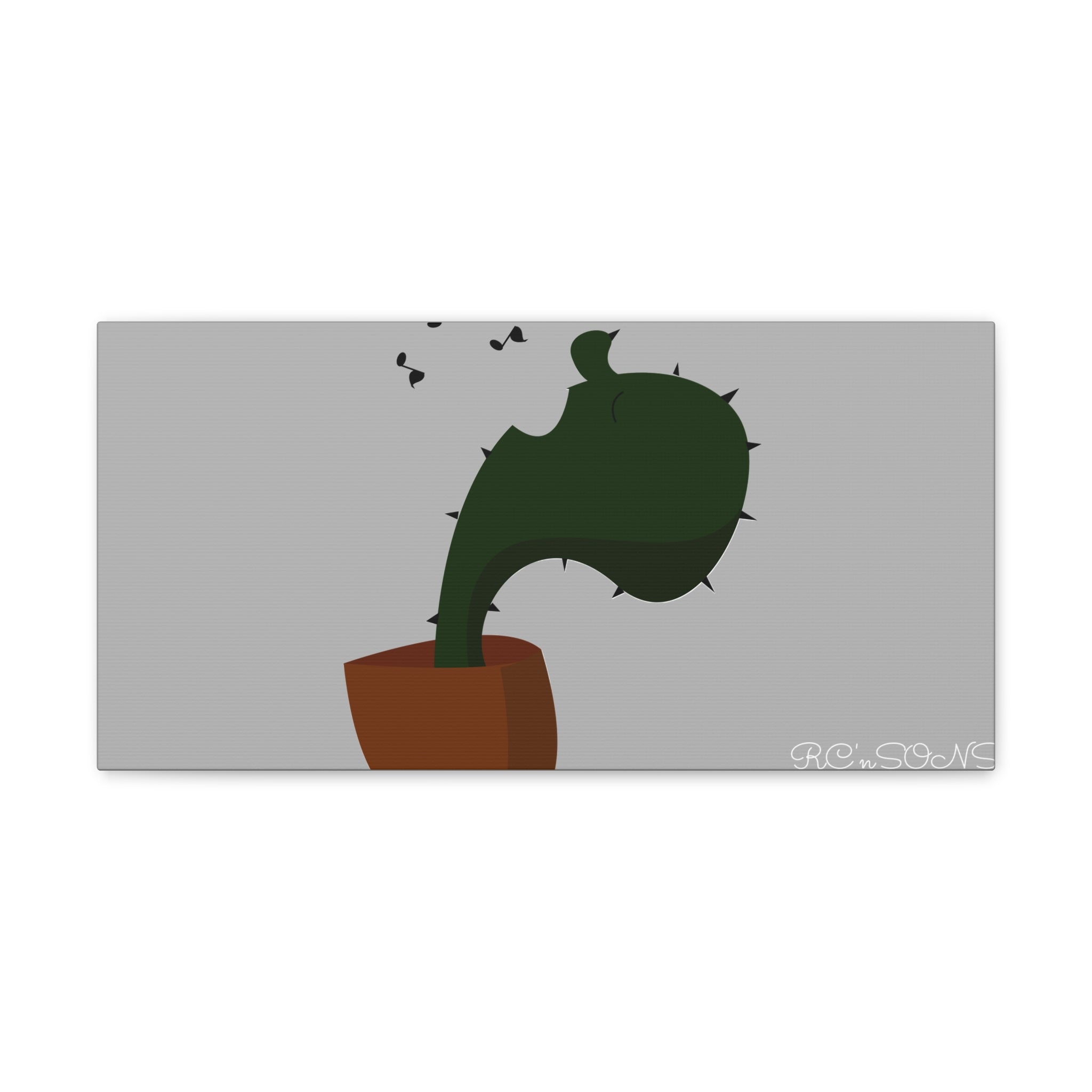 Cactus Design Wall Decor Printify