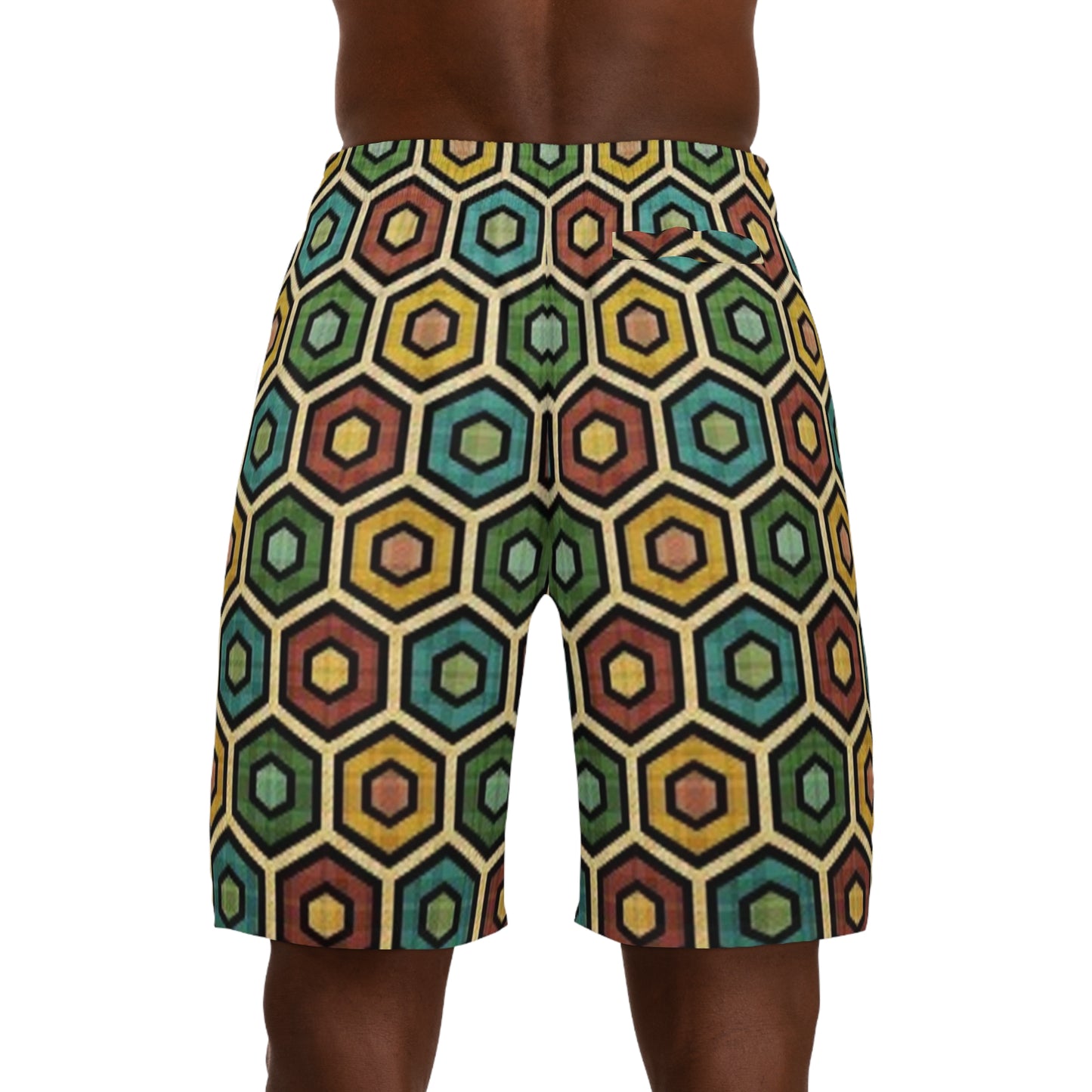Men's Jogger Shorts (AOP)