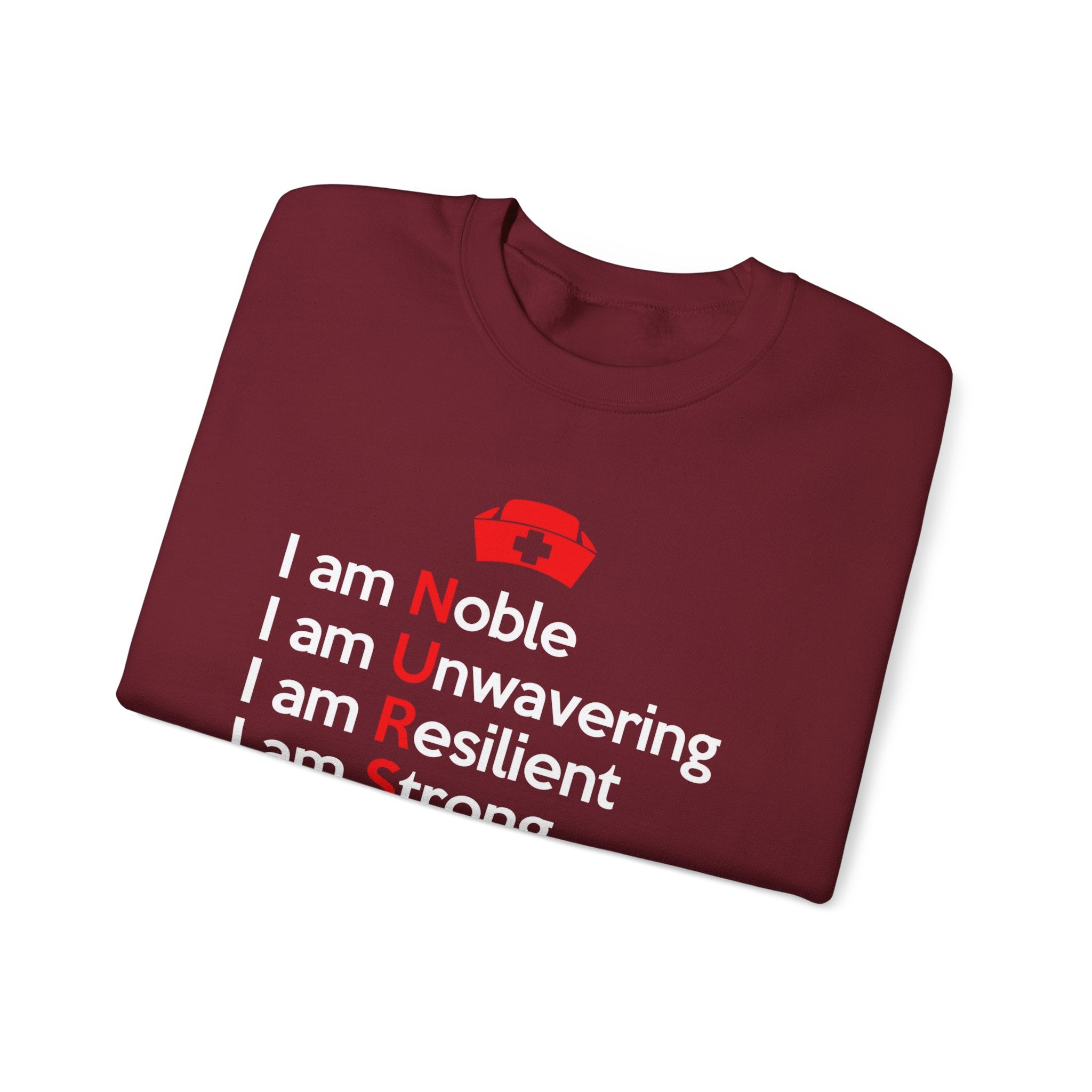 Je suis noble, je suis un sweat-shirt unisexe inébranlable 