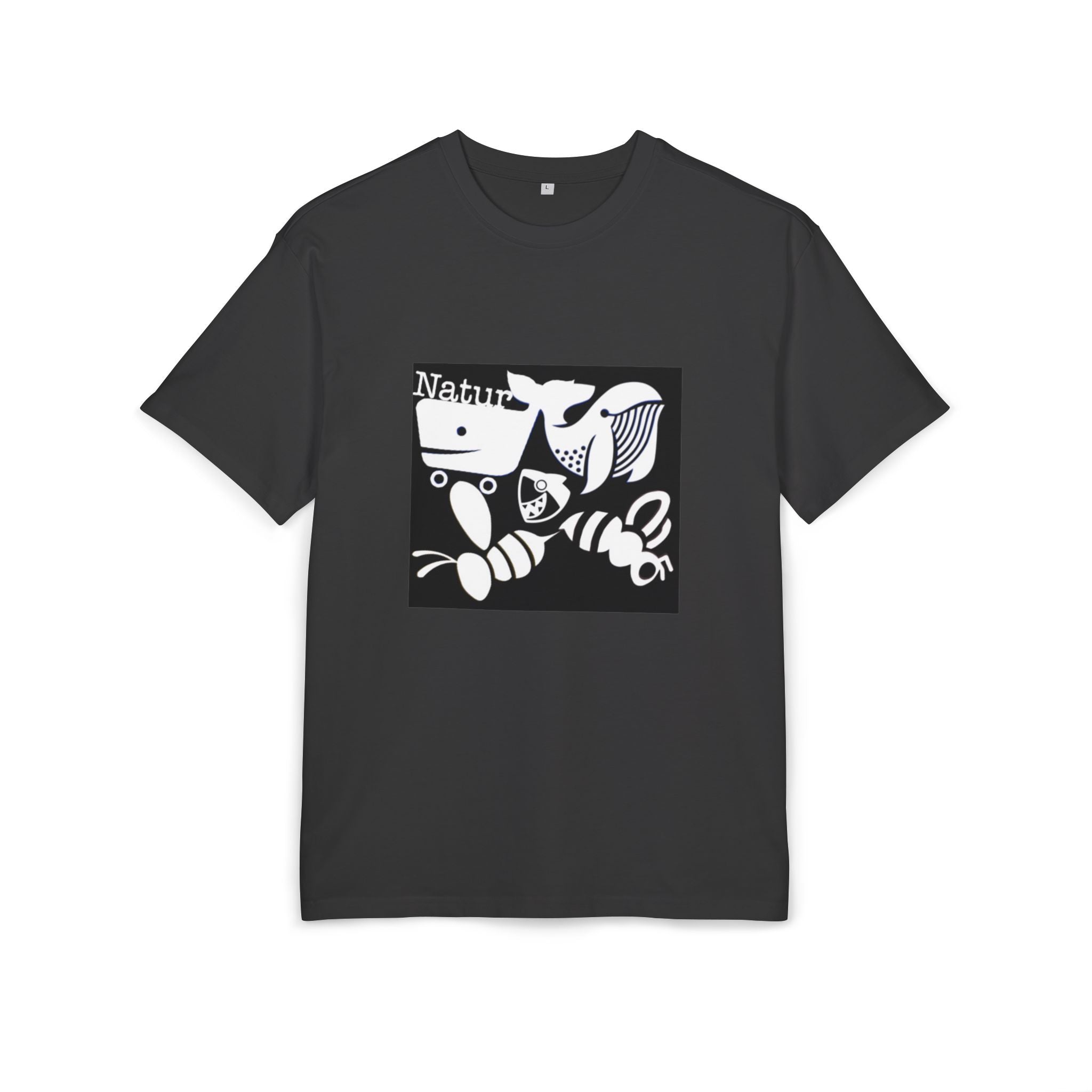 Nature-Inspired Oversize Tee - Unisex Graphic T-Shirt, Eco-Friendly Fashion, Casual Wear, Gift for Nature Lovers, Streetwear