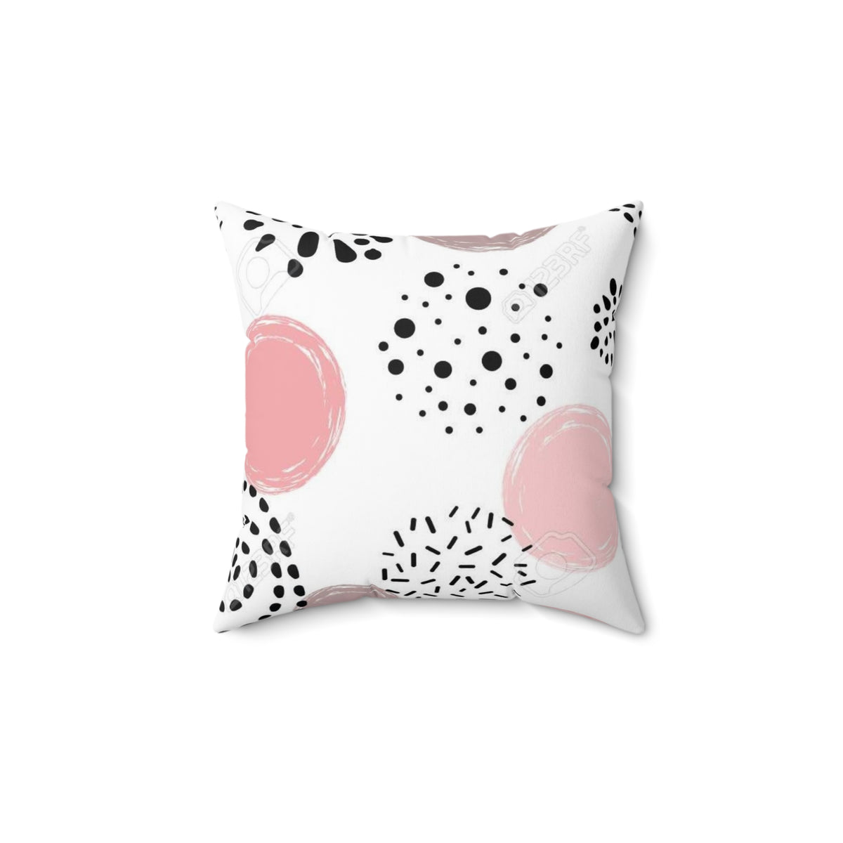 Spun Polyester Square Pillow