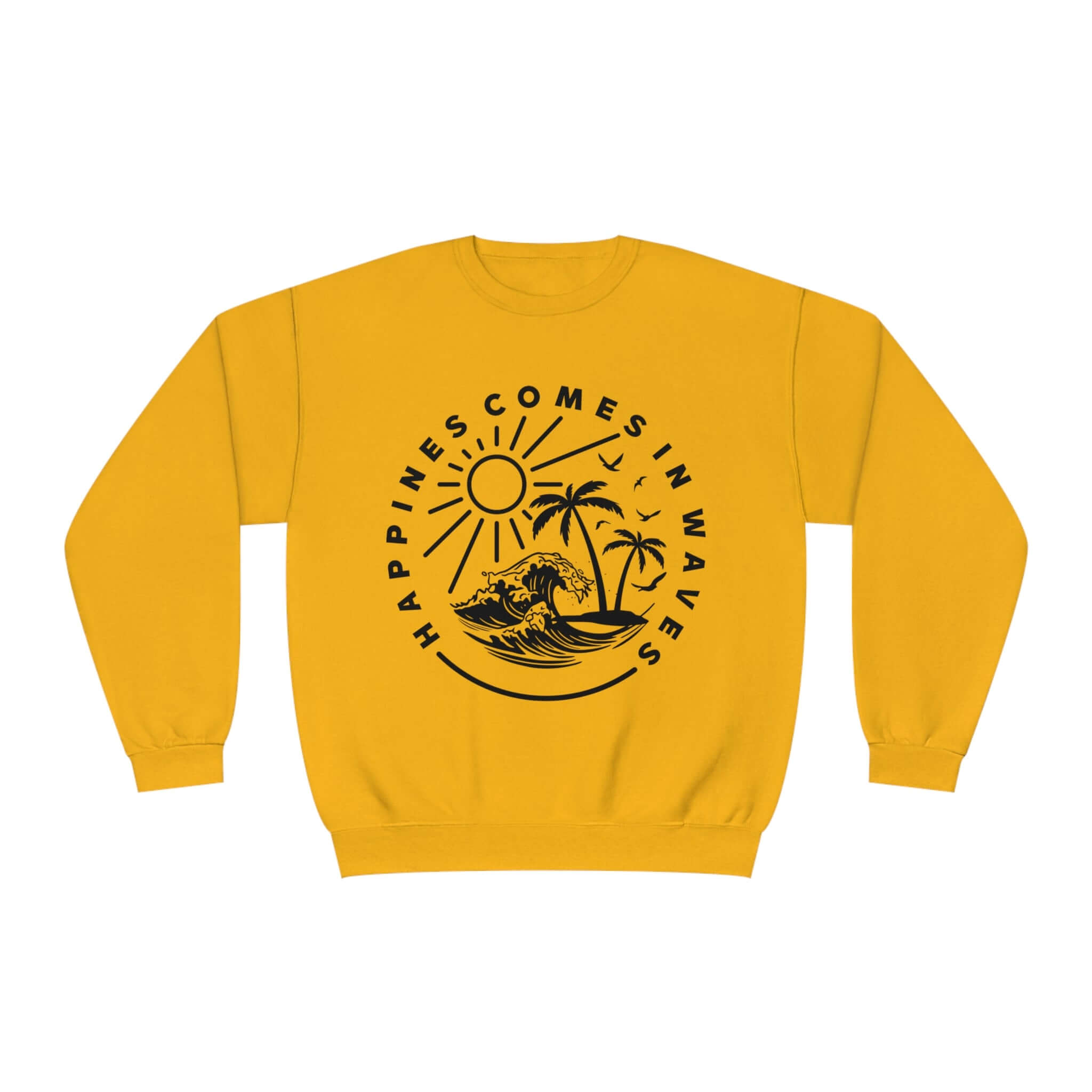 Happiness comes in waves. On RC’nSONS Ads. Tee - RC’nSONS