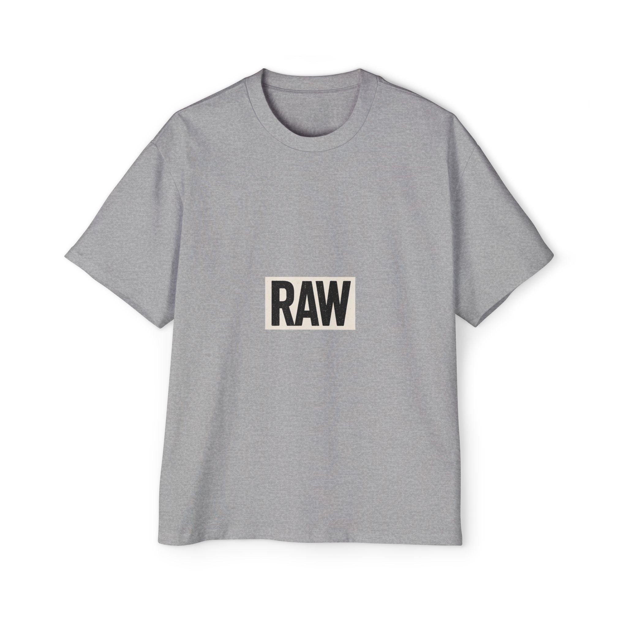 Oversized Tee - Raw Unique Design Printify