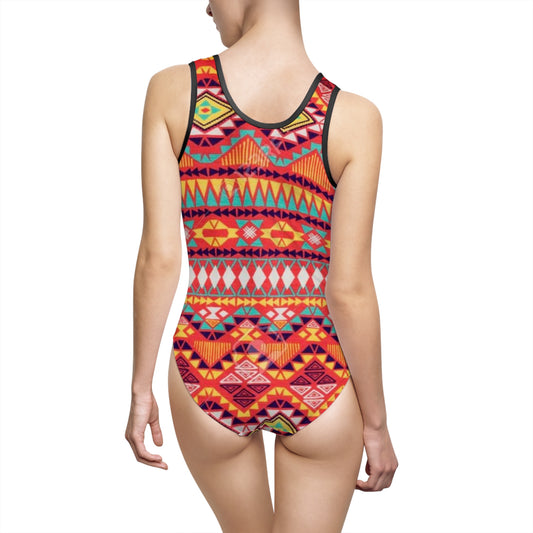 Women's Classic One-Piece Swimsuit (AOP)