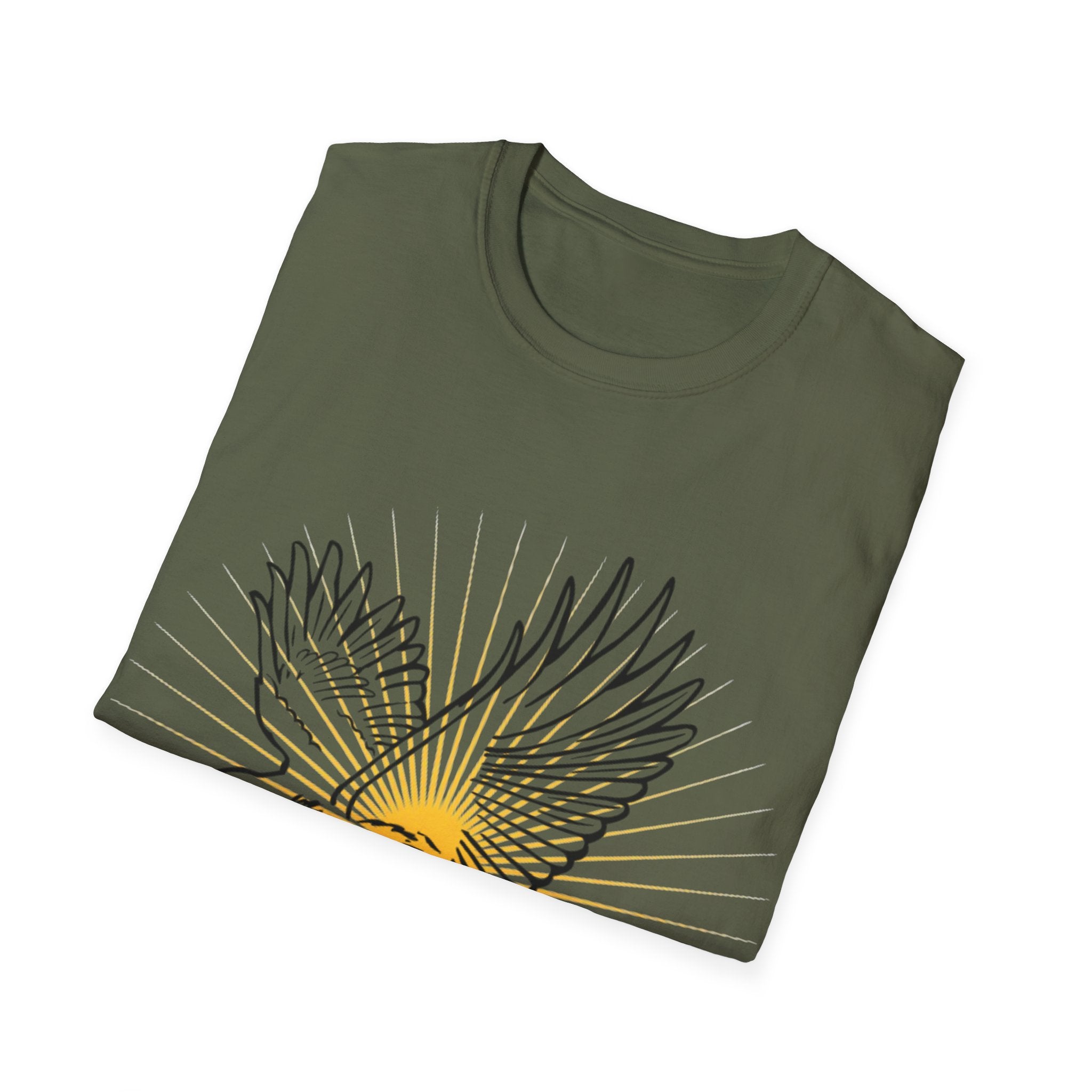 RC'nSONS Unisex Splash Eagle T-Shirt