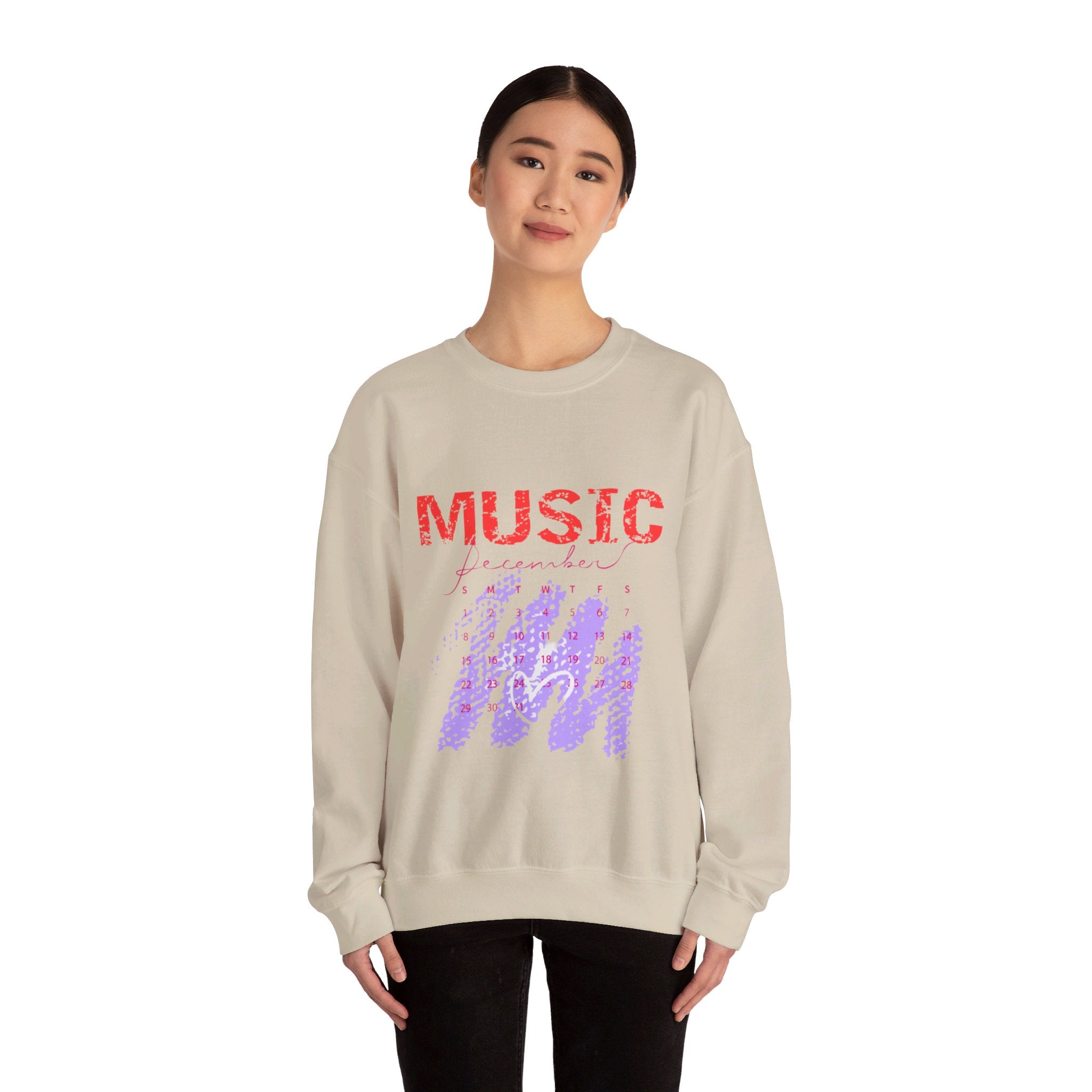 Sweat-shirt unisexe musique 