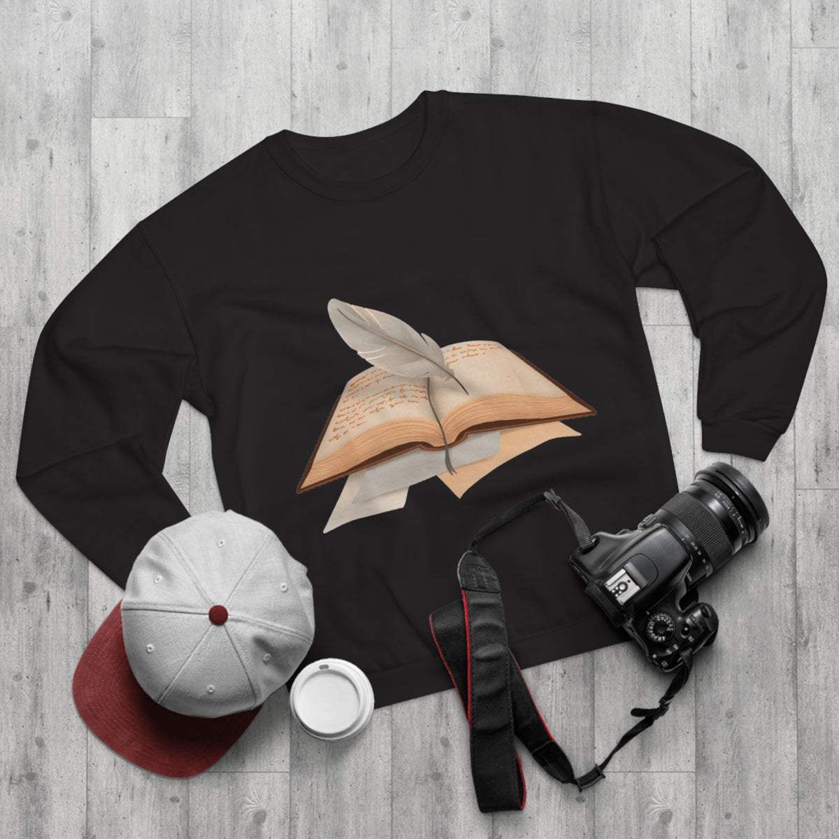 RCNSONS Unisex Crew Neck Author Sweatshirt (EU)