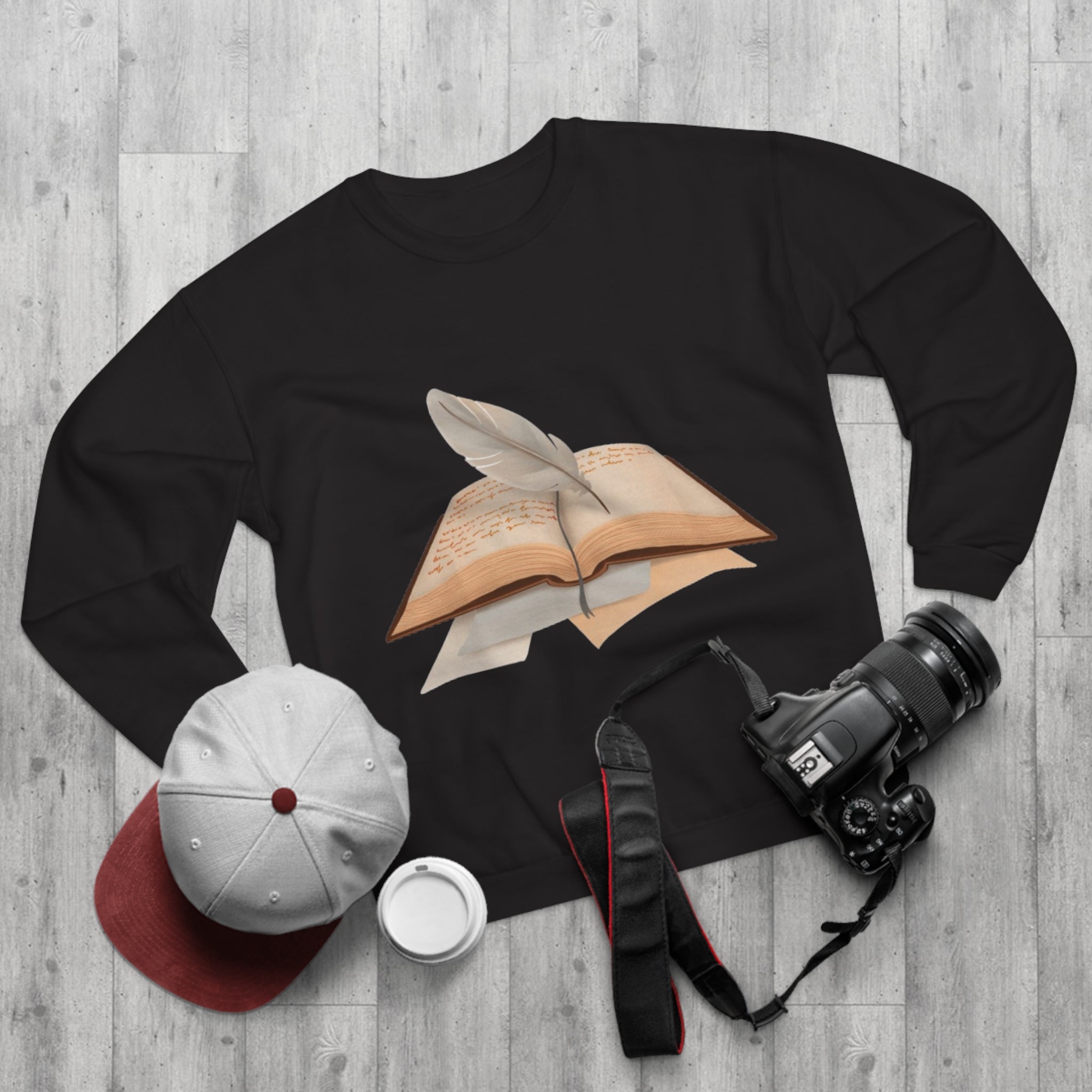 RCNSONS Unisex Crew Neck Author Sweatshirt (EU)