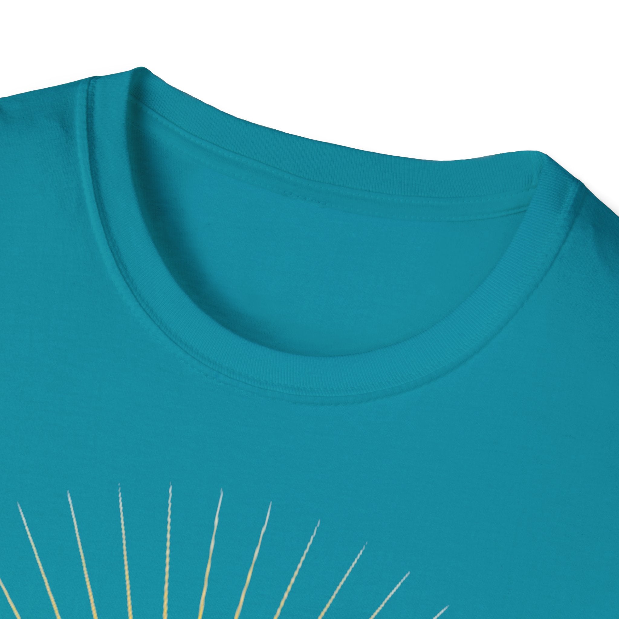 Rcnsons Unisex Softstyle Eagle Sun Wave T-Shirt