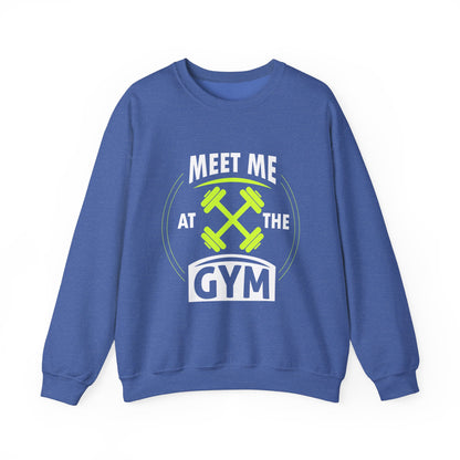 Rencontrez-moi au sweat-shirt unisexe du gymnase 