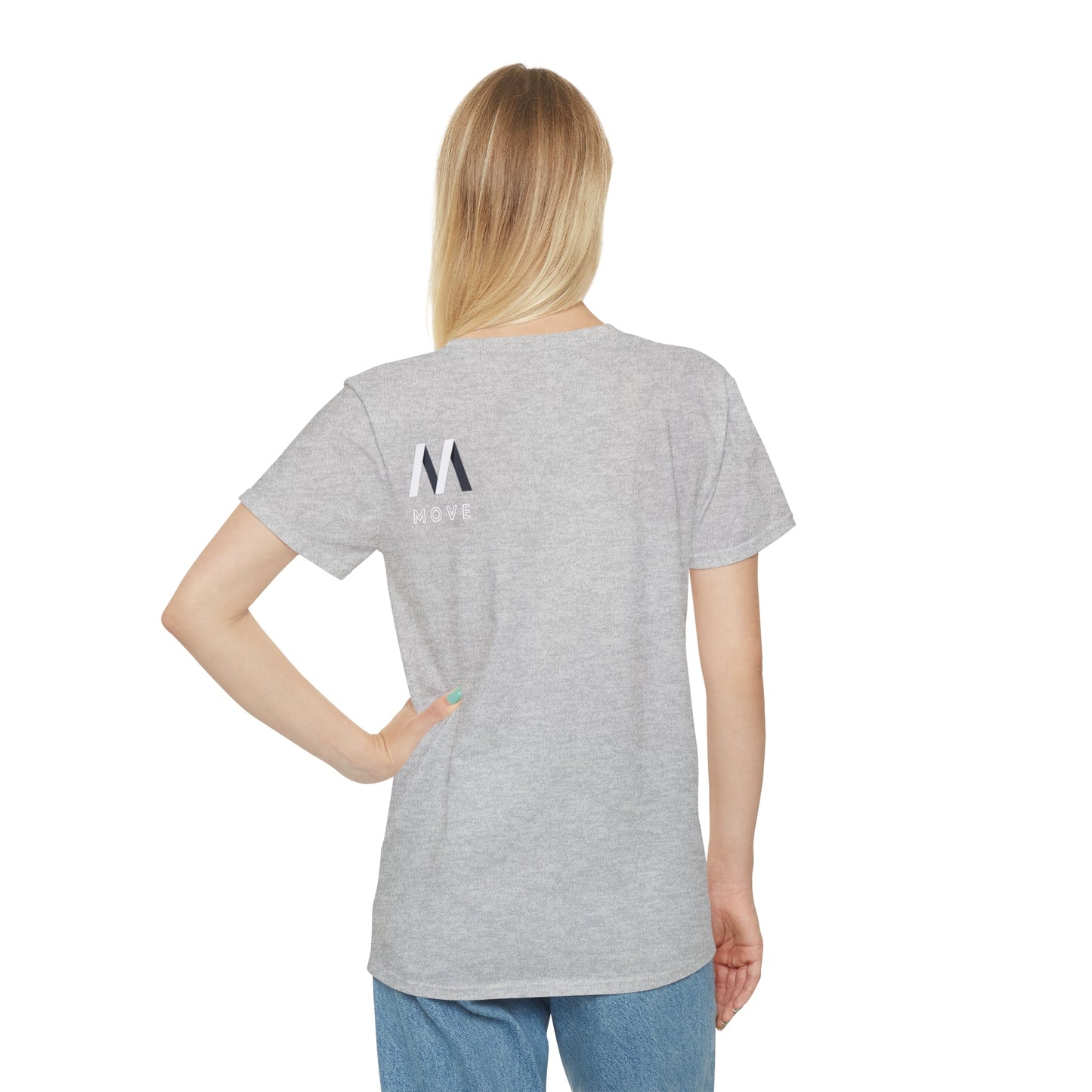 Unisex Move Graphic T-Shirt, Comfortable Casual Tee, Trendy Apparel for Everyday Wear, Gift for Fitness Enthusiasts, Stylish Wardrobe Staple Printify
