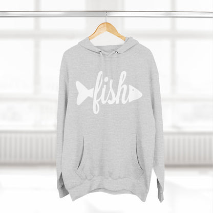 Water Splash Graphic Fleece Hoodie - Comfortable & Stylish