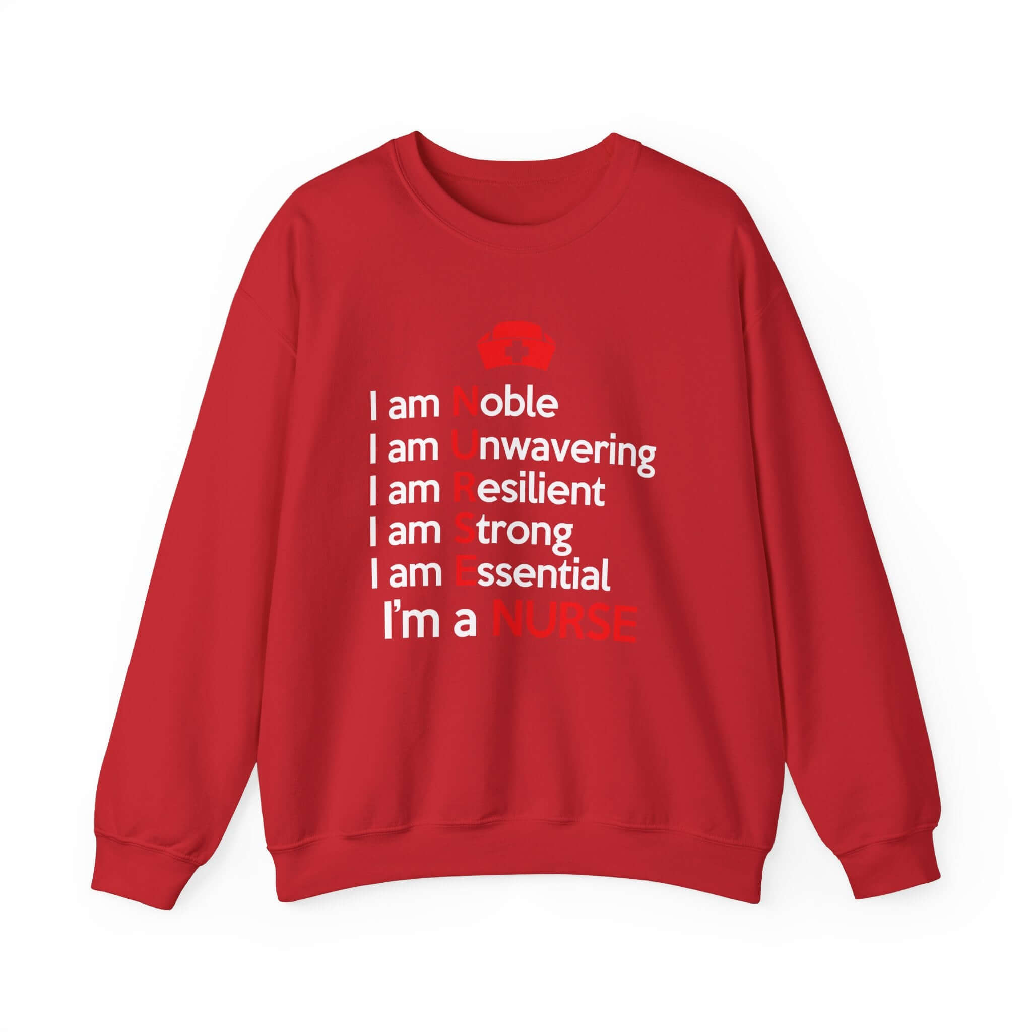 Je suis noble, je suis un sweat-shirt unisexe inébranlable 