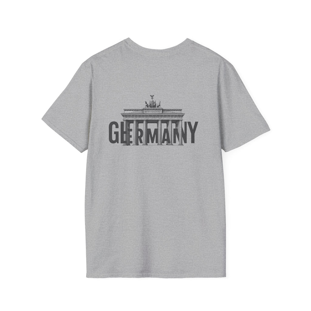 Berlin Landmark Unisex Softstyle T-Shirt - Casual Travel Tee Germany Pride Printify