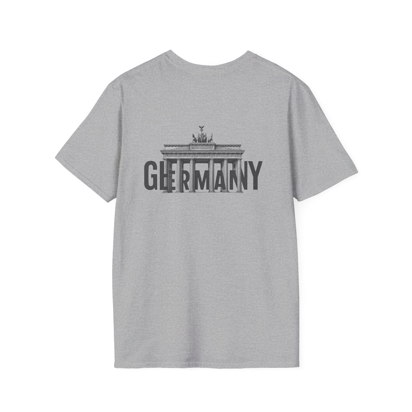 Berlin Landmark Unisex Softstyle T-Shirt - Casual Travel Tee Germany Pride Printify