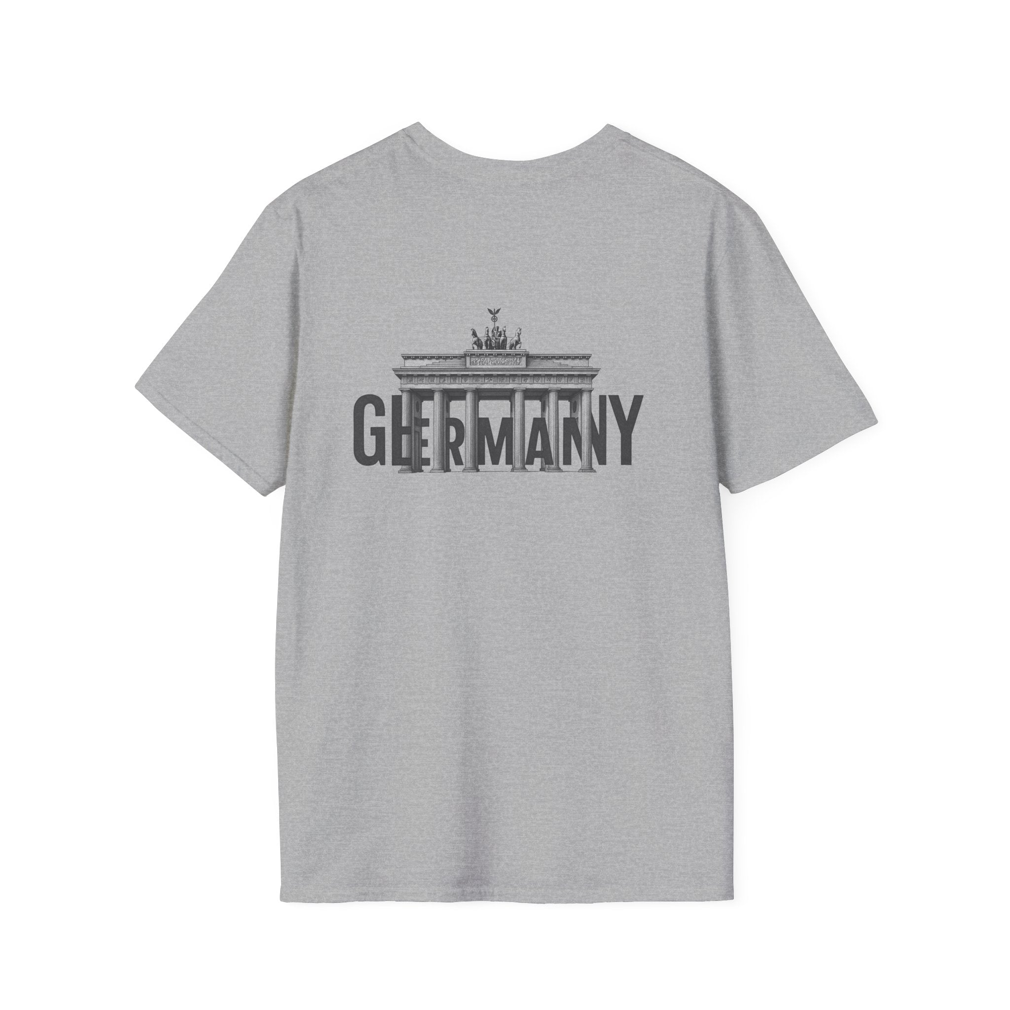 Berlin Landmark Unisex Softstyle T-Shirt - Casual Travel Tee Germany Pride Printify