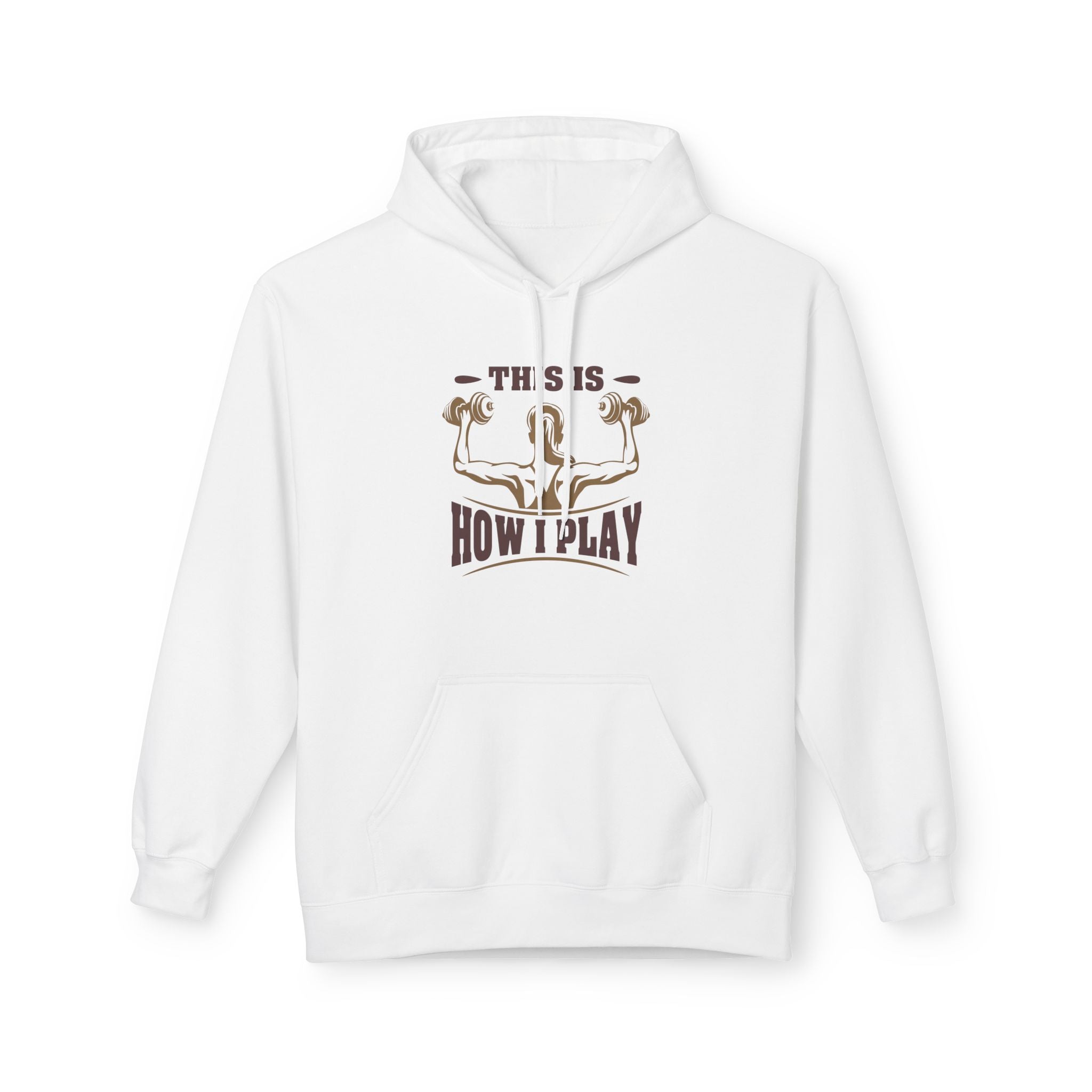 Rcnsons Unisex Midweight Softstyle Fleece 'Play' Hoodie