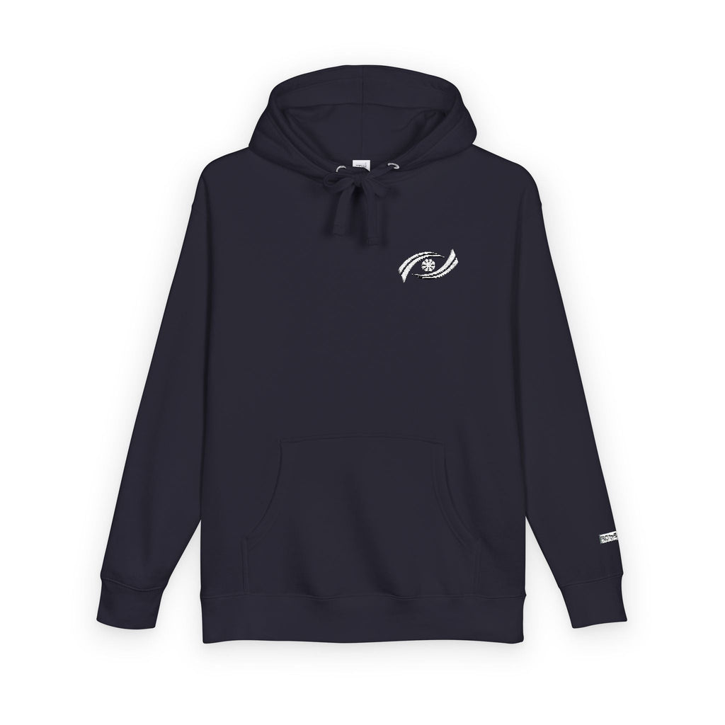 Cozy Unisex Fleece Hoodie with Artistic Design, Casual Wear, Gift for Him/Her, Fall Fashion, Everyday Comfort Printify