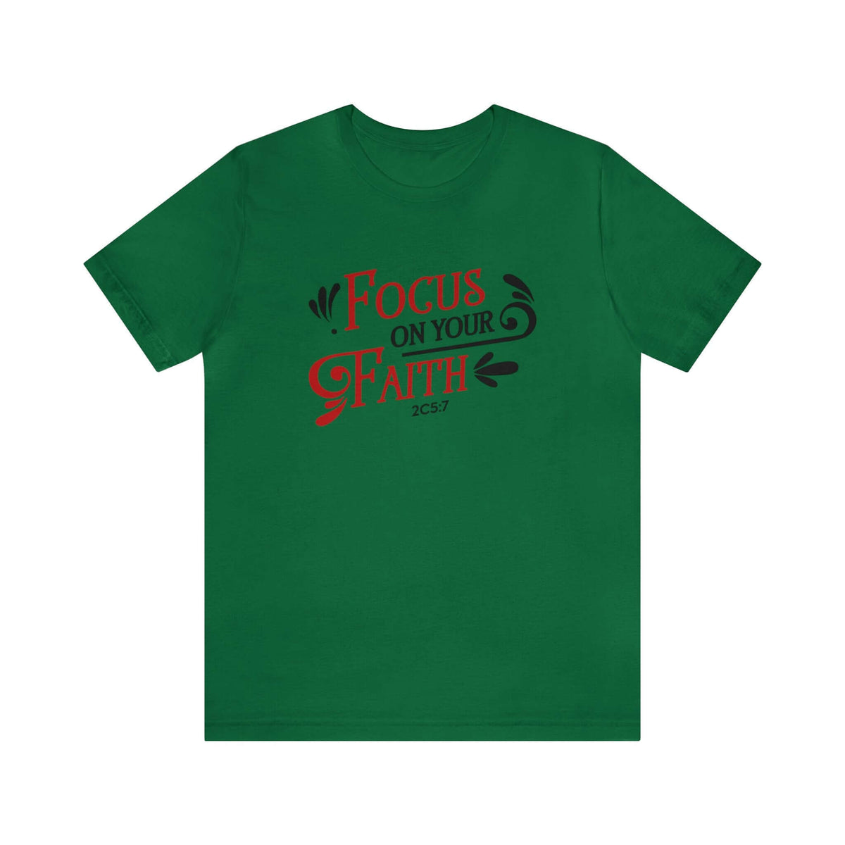 Focus On Your Faith Unisex Tee - RC’nSONS