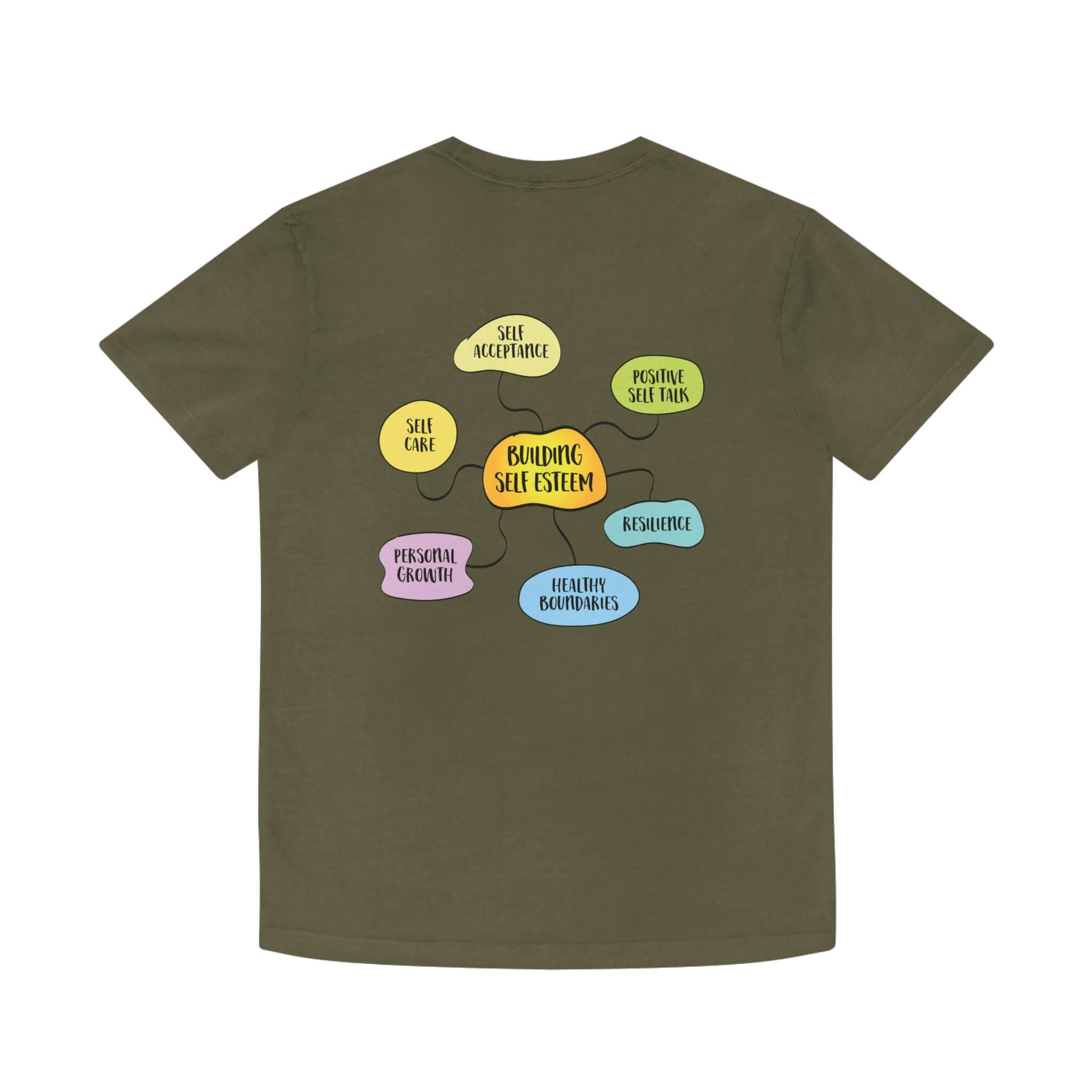 Faded Shirt - Building Self-Esteem Graphic Tee