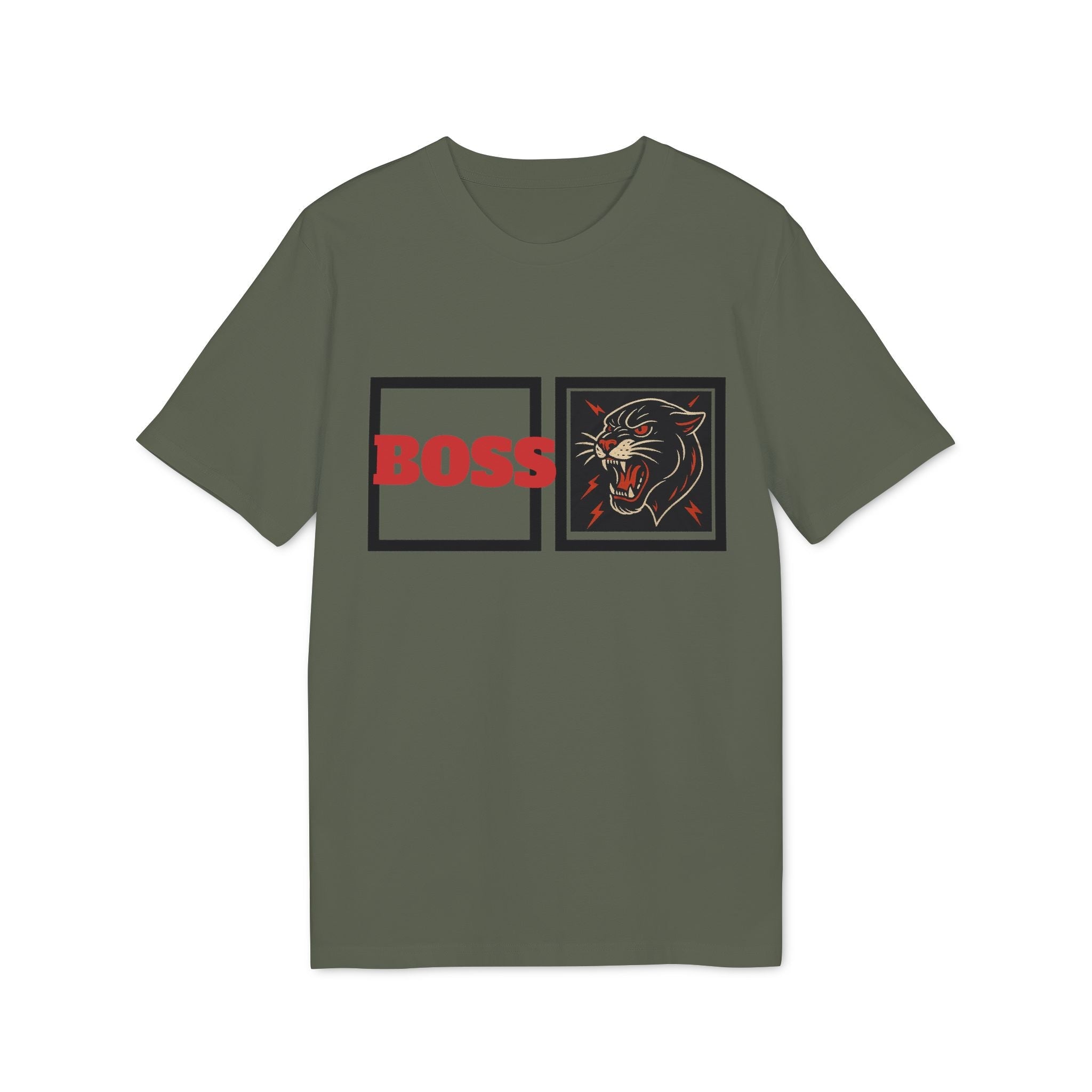 Boss Panther Unisex T-Shirt, Motivational Tee, Casual Outfit, Gift for Creators, Streetwear Style, Everyday Fashion Printify