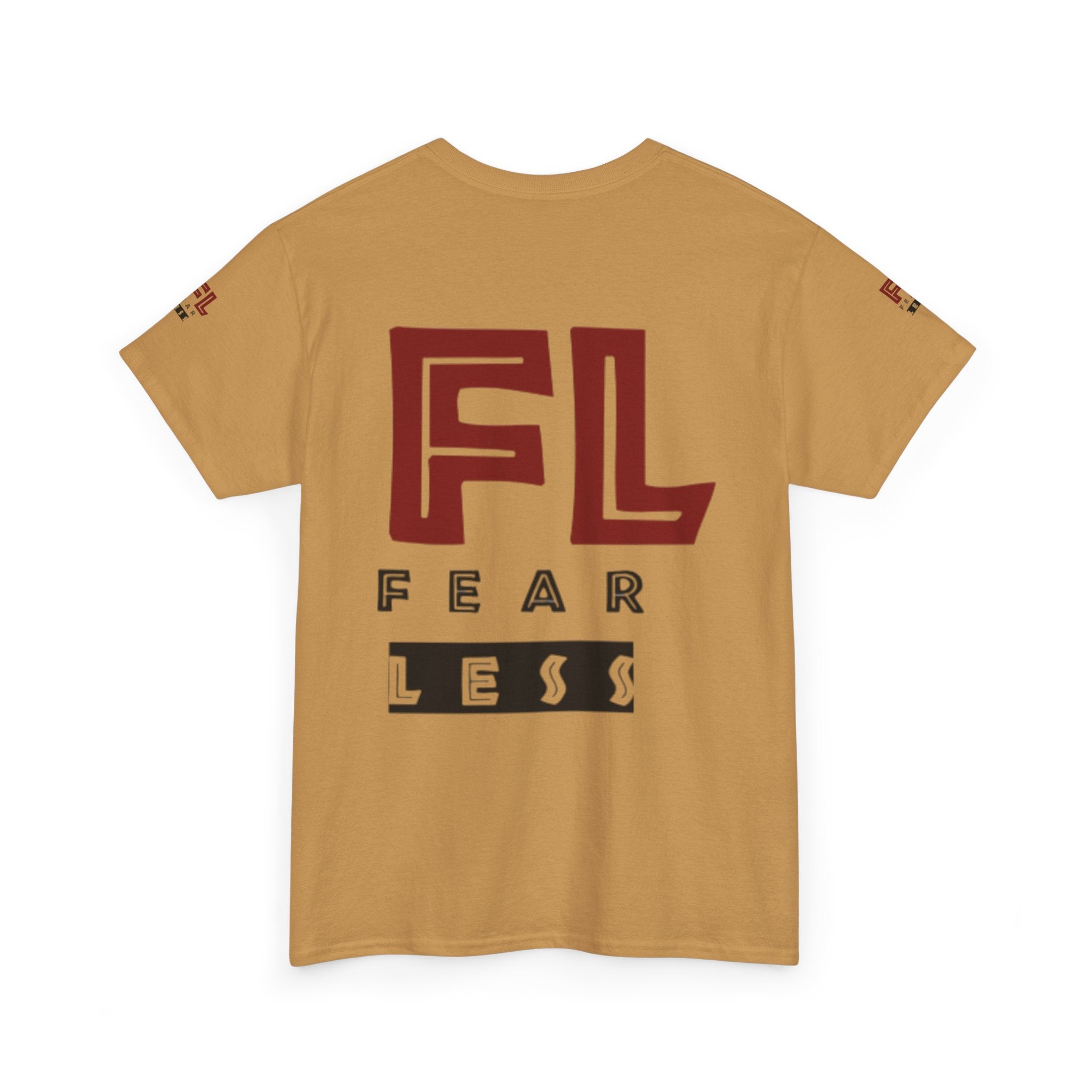 Fearless Graphic Unisex Heavy Cotton Tee - Bold Statement Shirt