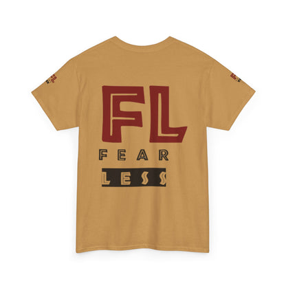 Fearless Graphic Unisex Heavy Cotton Tee - Bold Statement Shirt