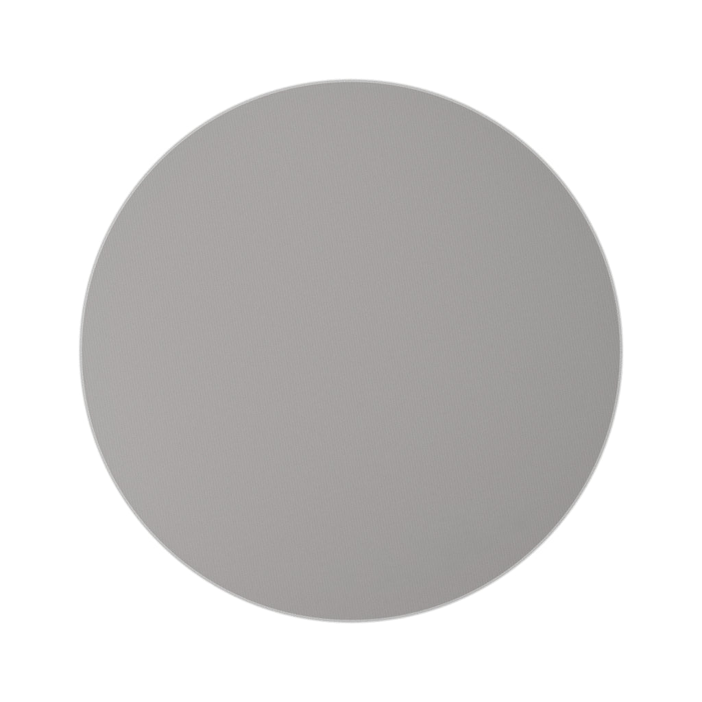 Blue lily Round Rug