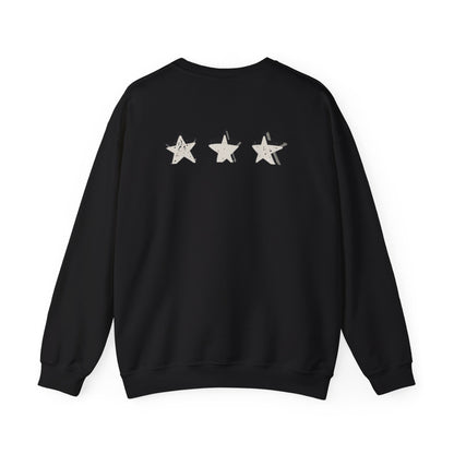 3 Star Heavy  Crewneck Sweatshirt